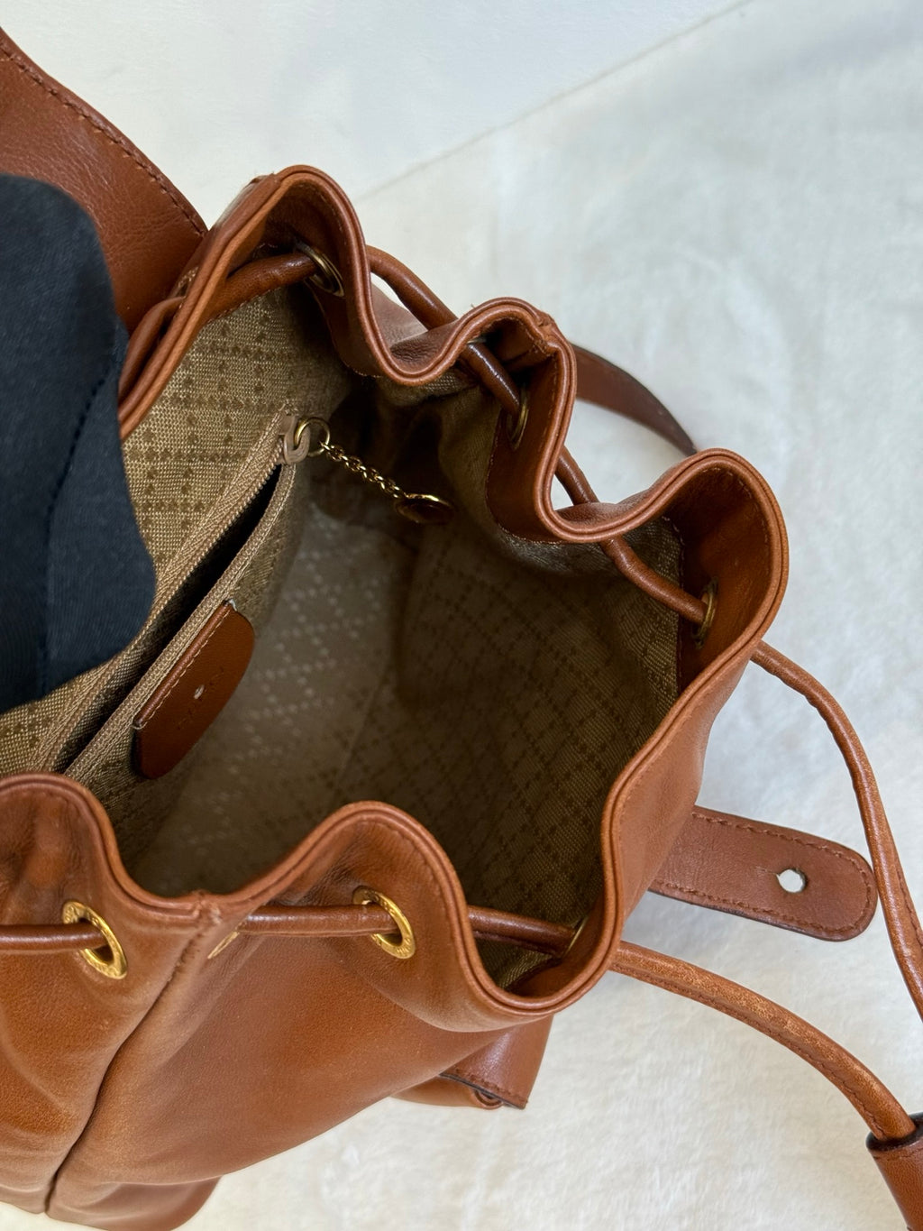 GUCCI Bamboo-handle Backpack