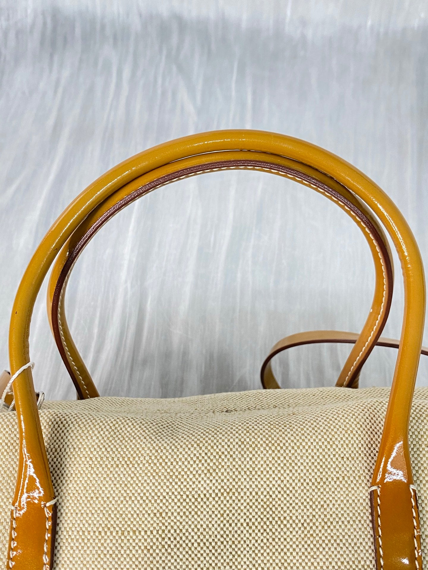 PRADA Canvas Boston Shoulderbag
