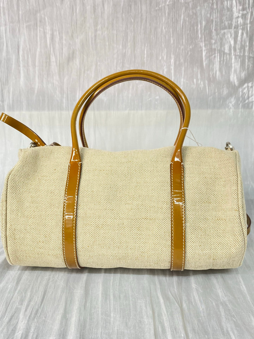 PRADA Canvas Boston Shoulderbag