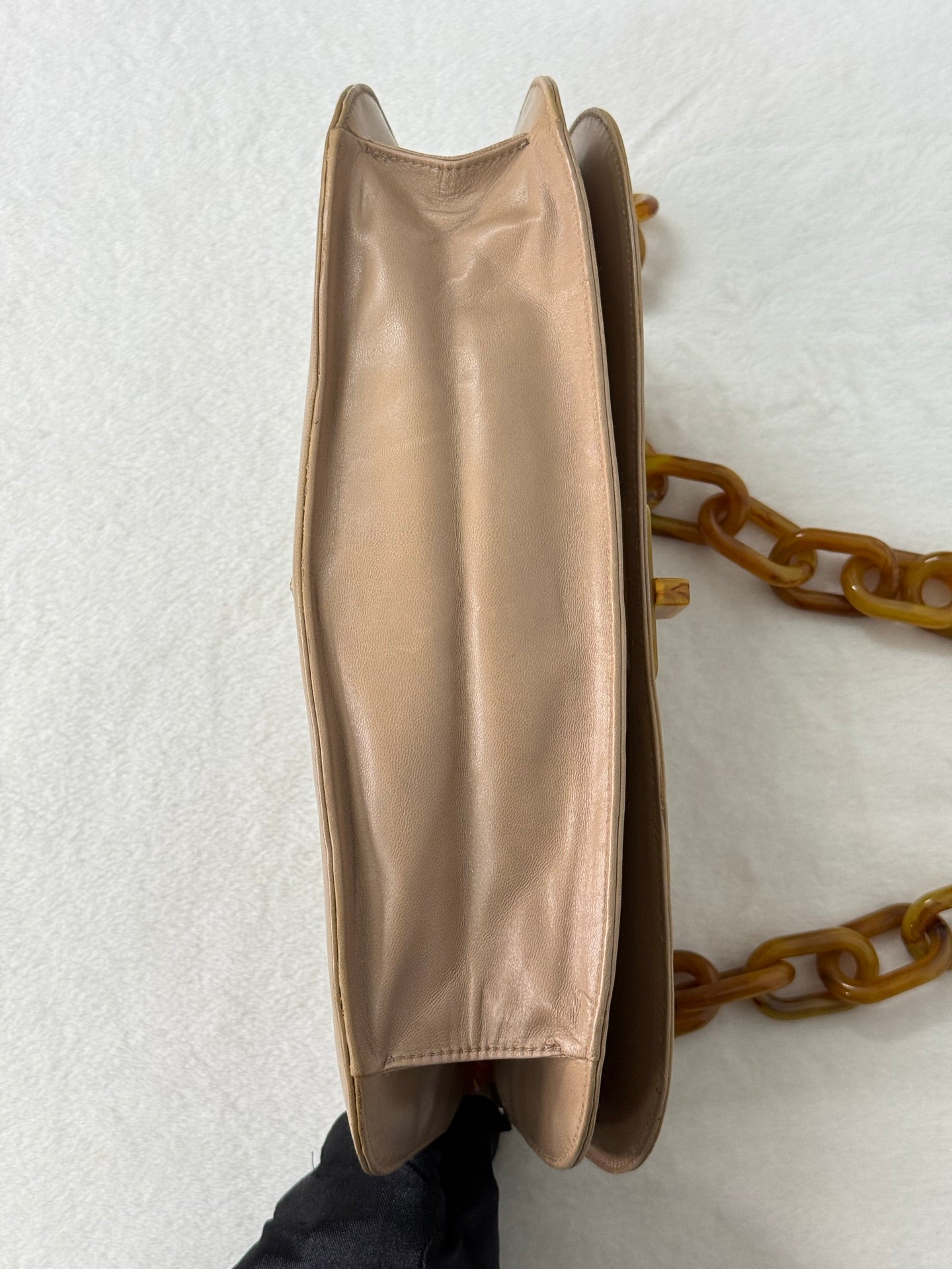 PRADA Tortoiseshell resin strap Shoulderbag