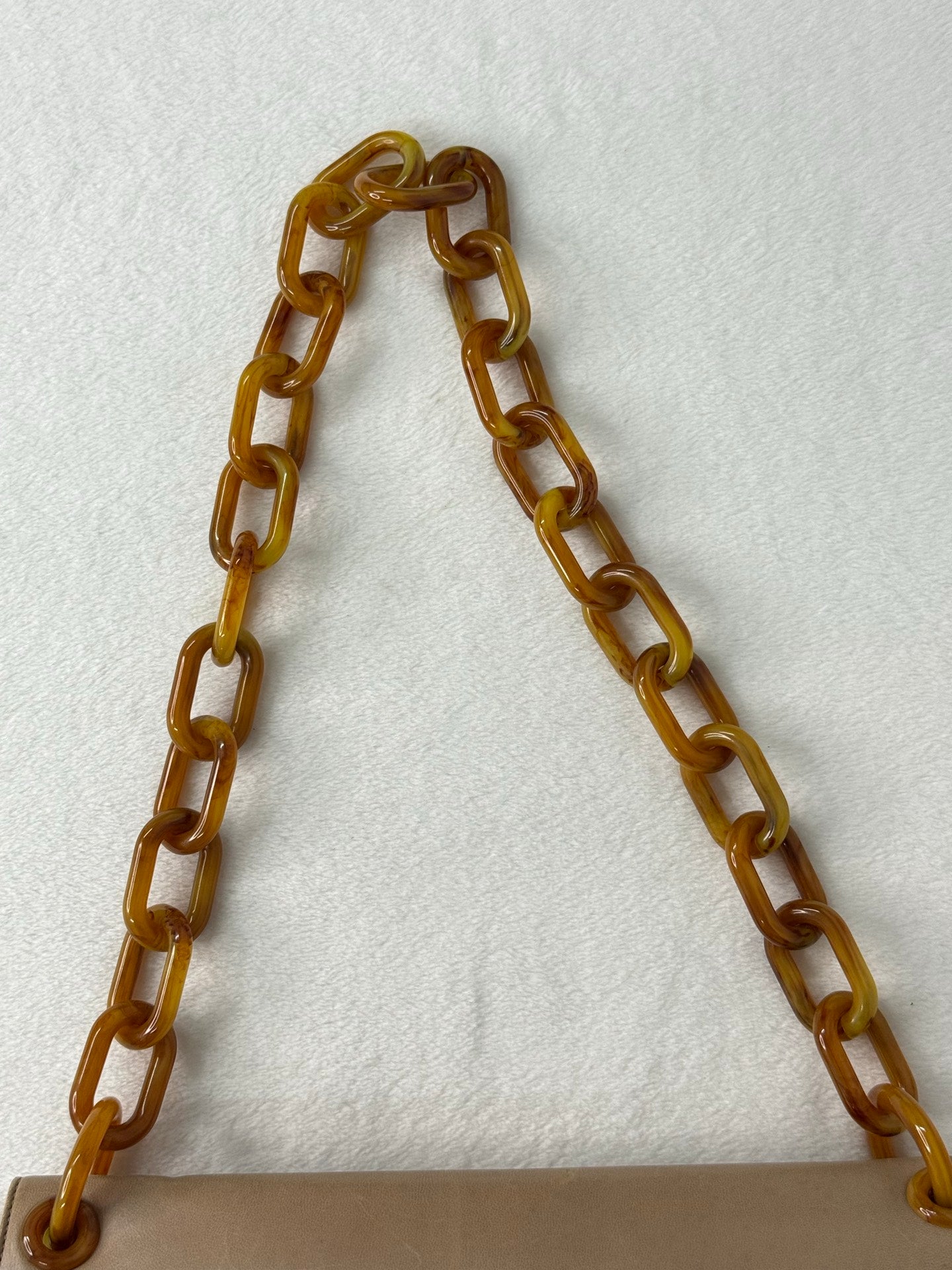 PRADA Tortoiseshell resin strap Shoulderbag