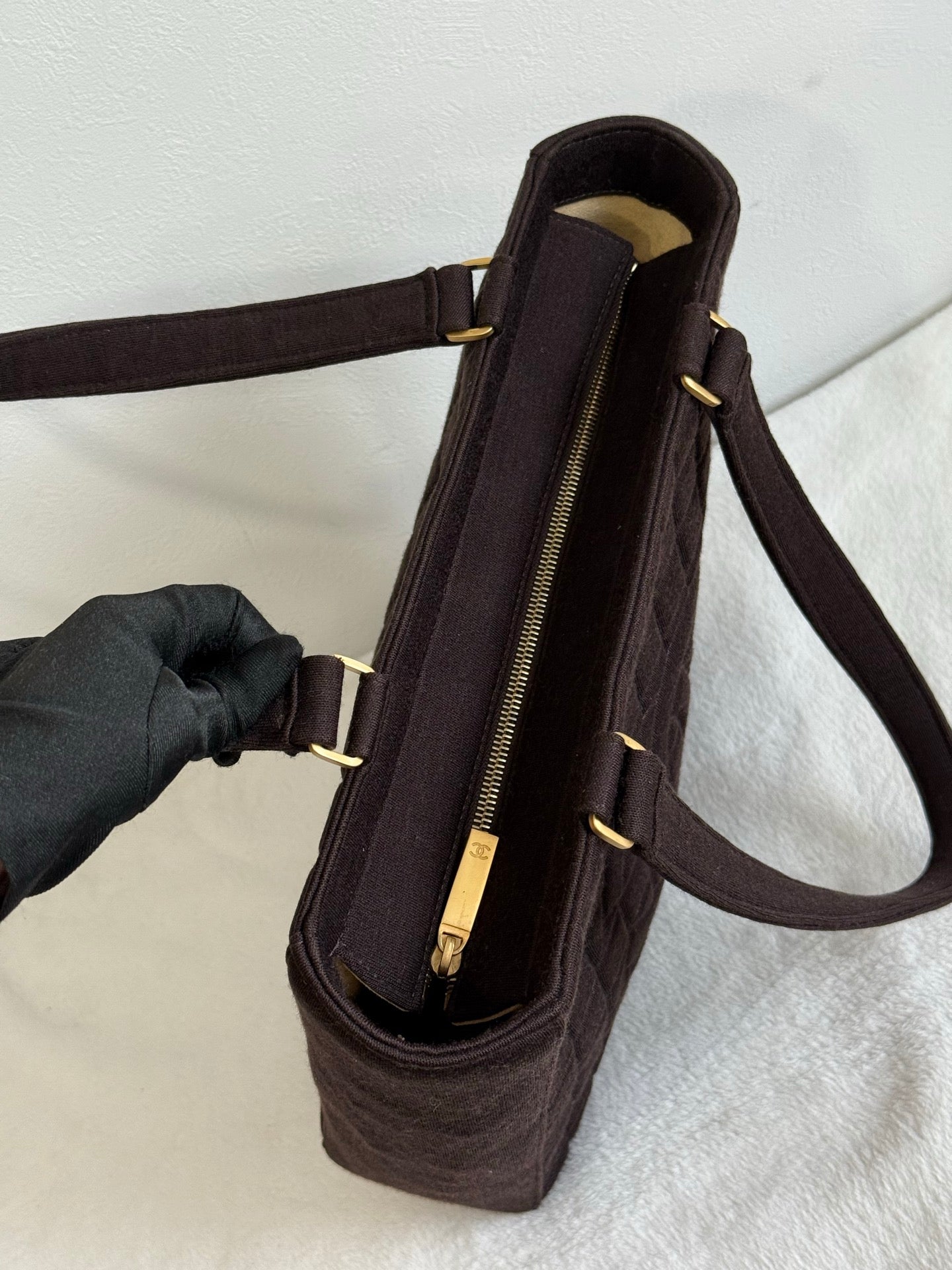 CHANEL Suede Tote bag