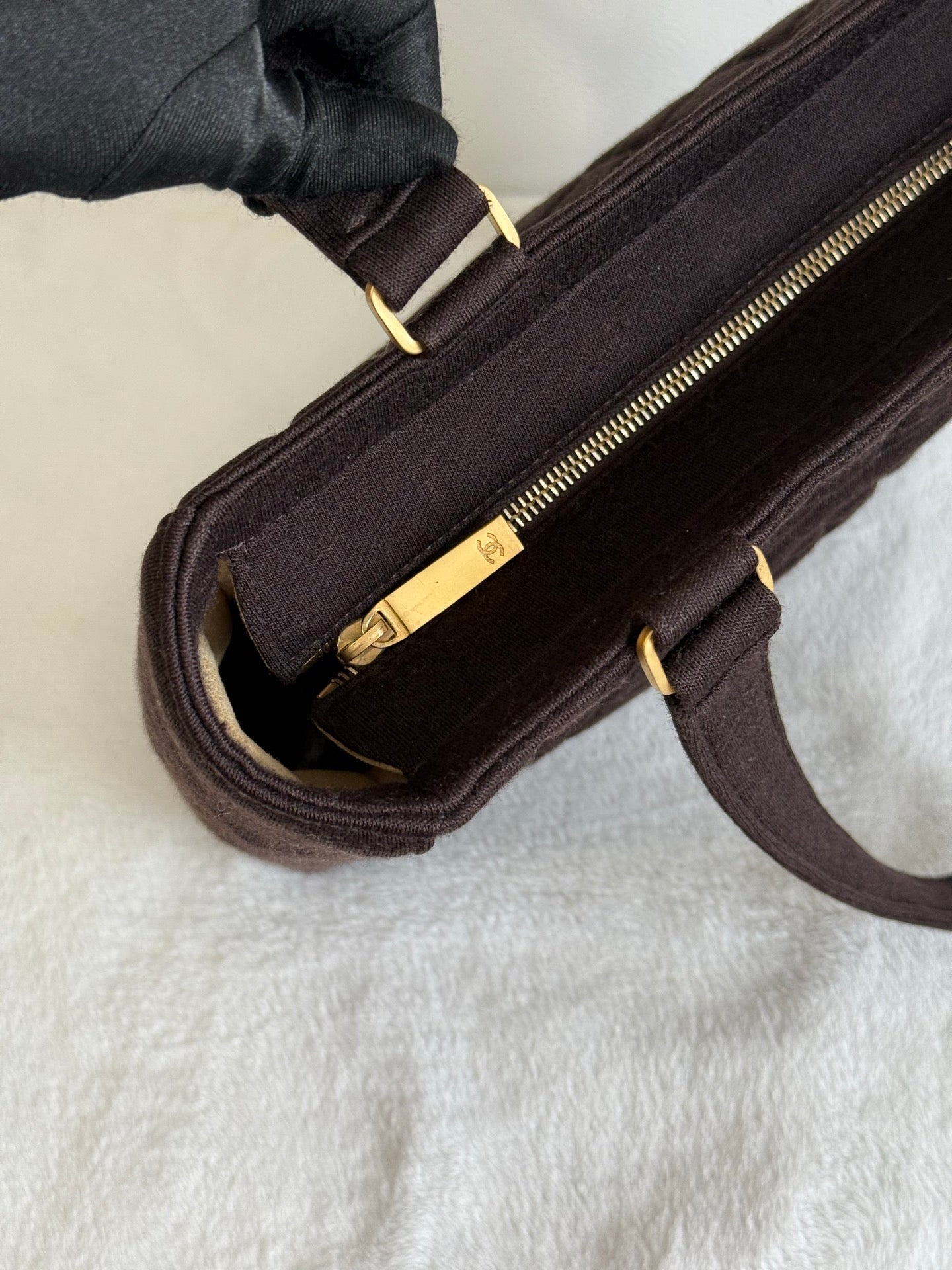 CHANEL Suede Tote bag