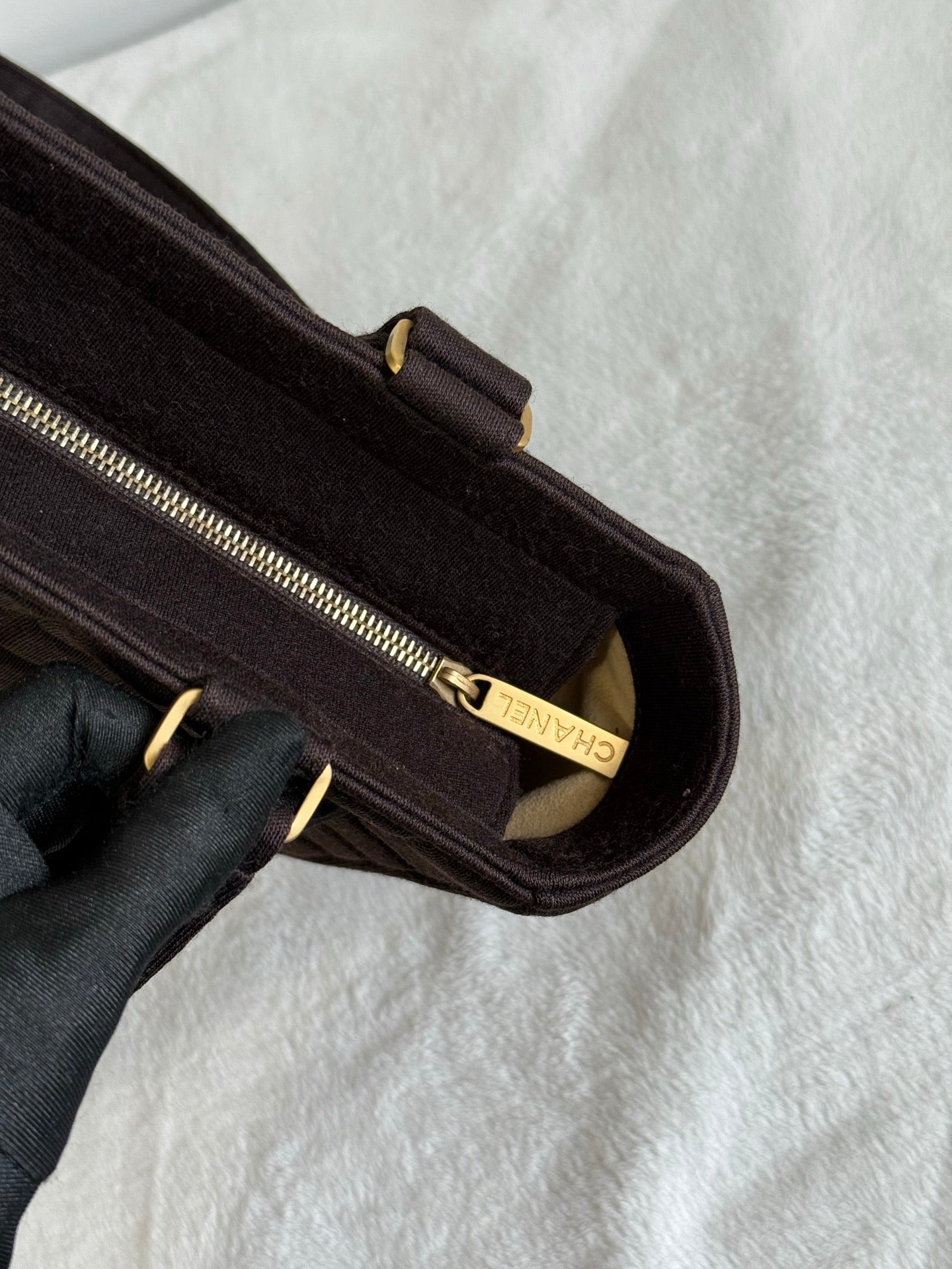 CHANEL Suede Tote bag