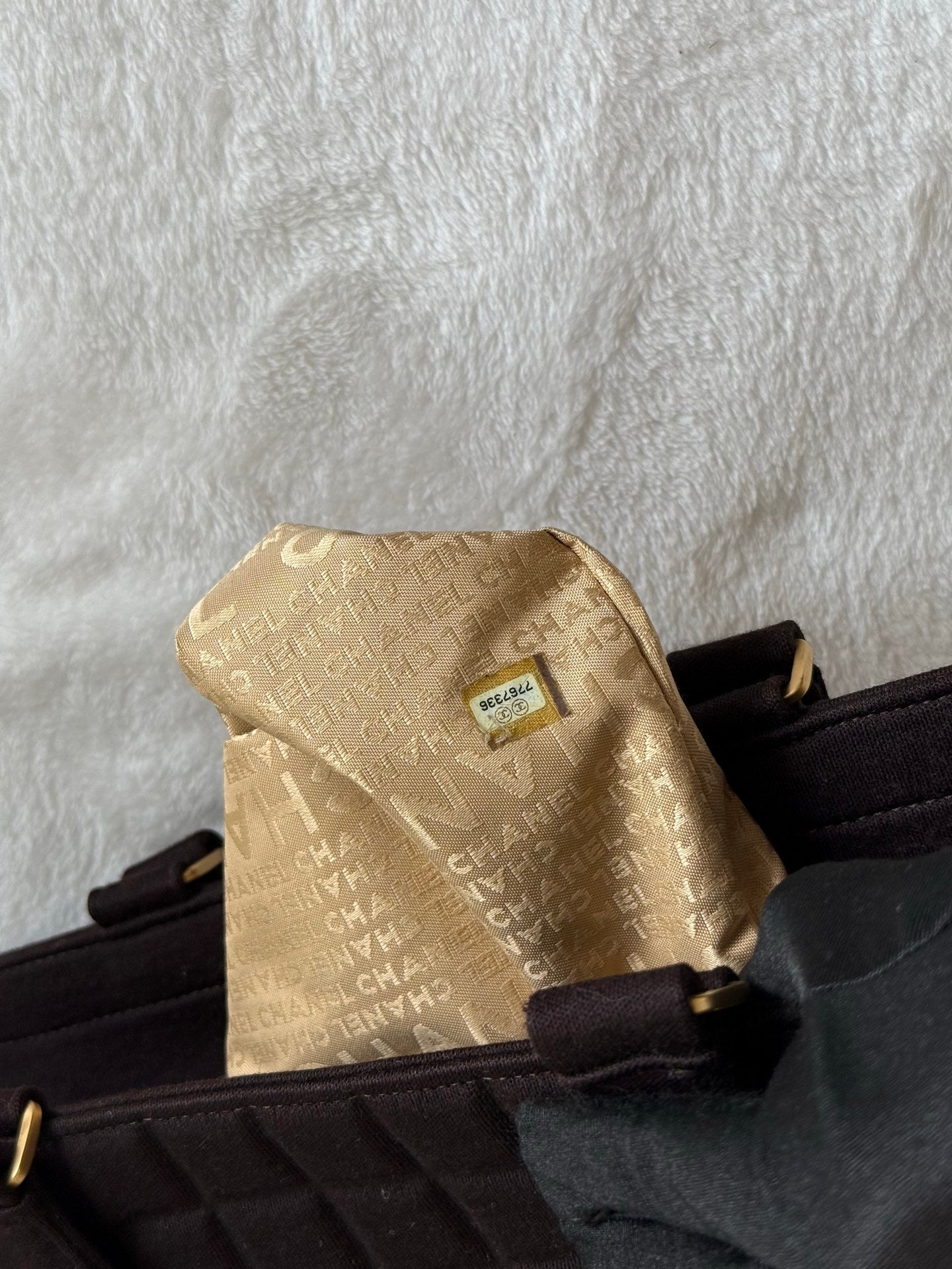CHANEL Suede Tote bag