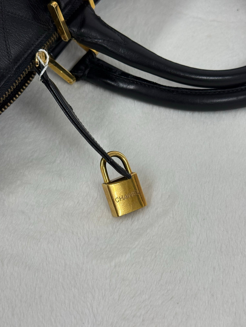 CHANEL Diamond quilted Travel bag