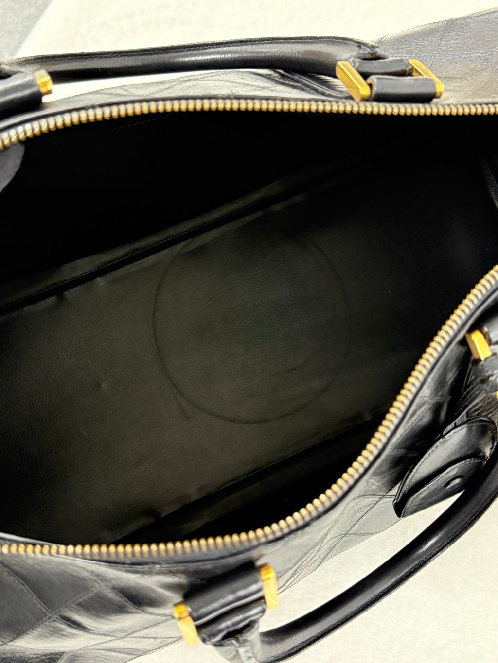 CHANEL Diamond quilted Travel bag