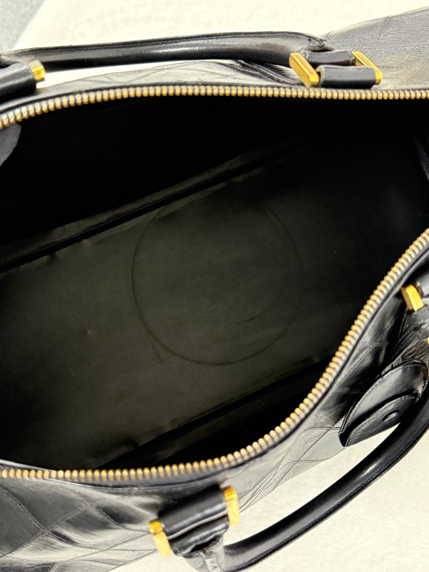 CHANEL Diamond quilted Travel bag