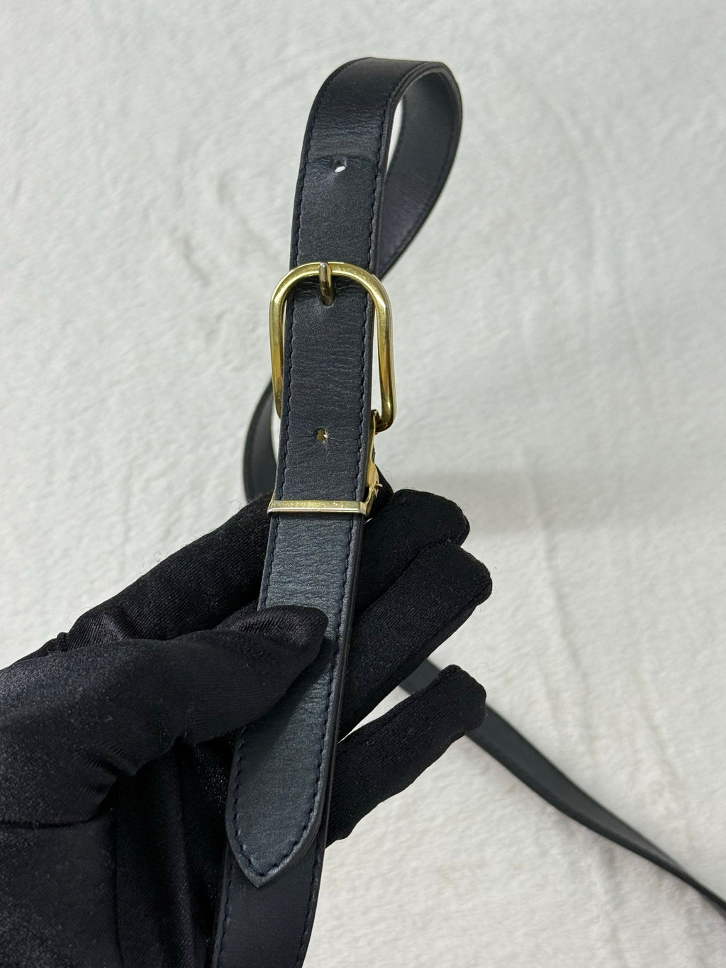 CHRISTIAN DIOR Genuine Leather shoulderbag
