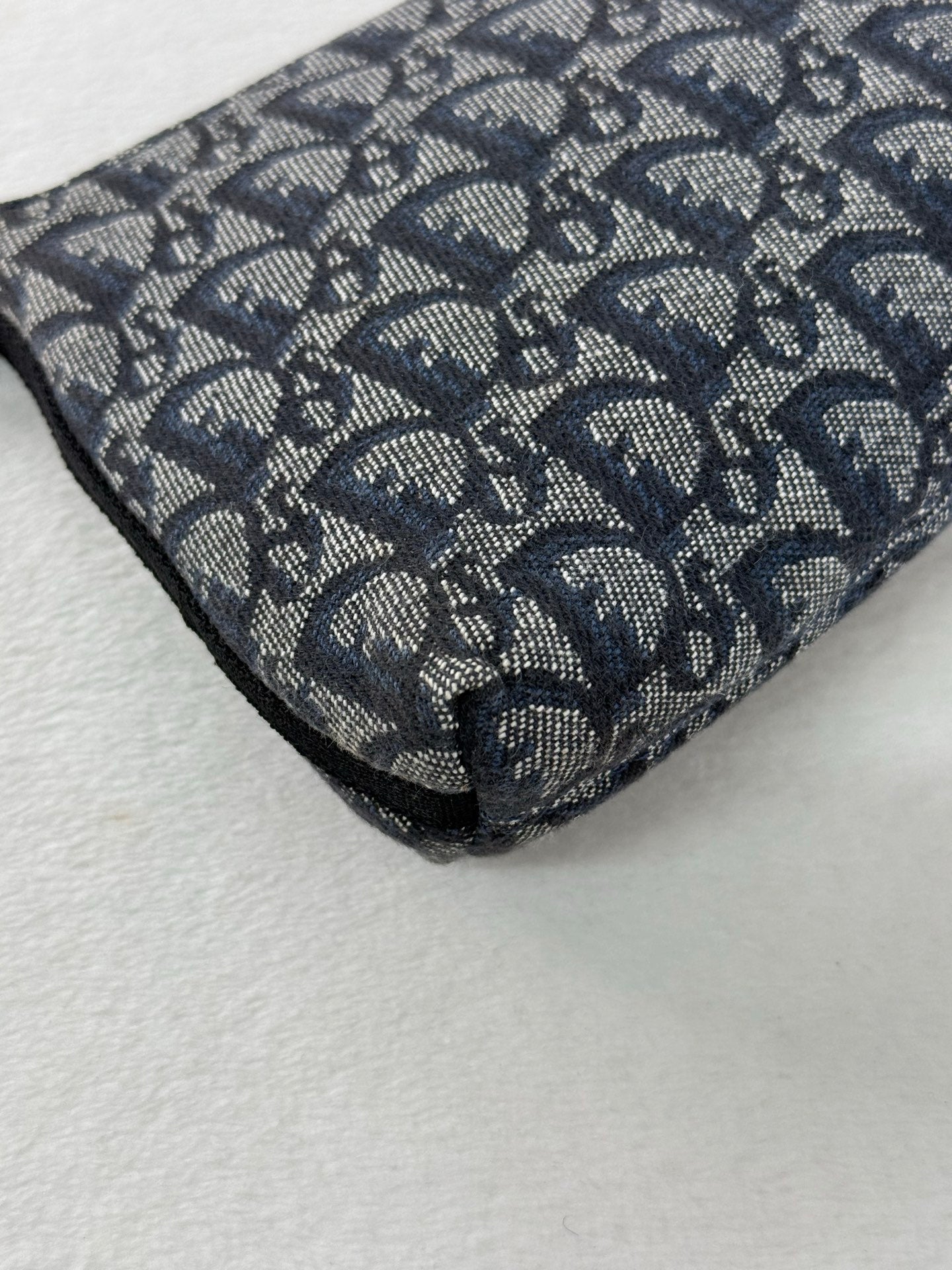 DIOR D'oblique Denim Shoulder bag