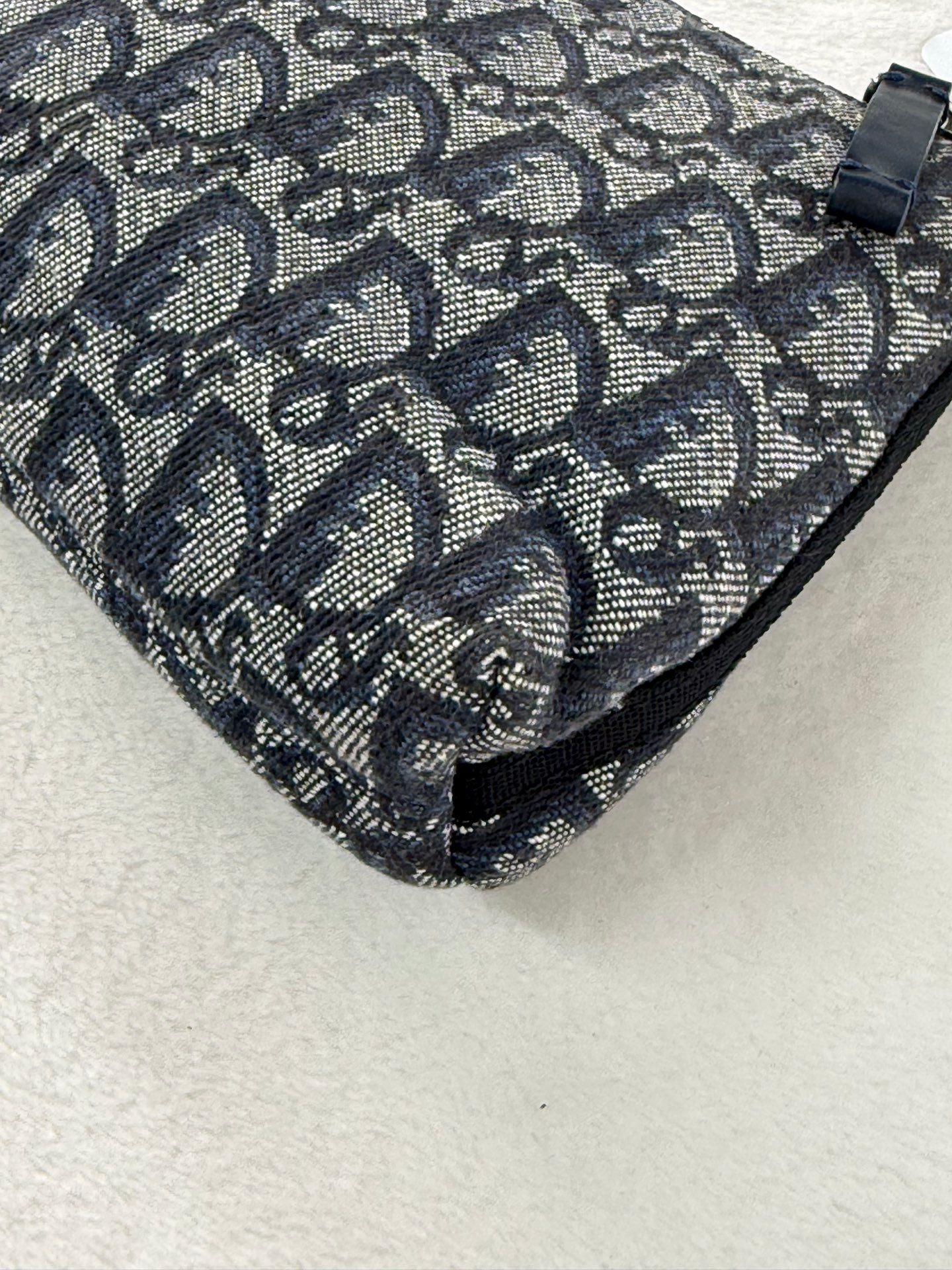 DIOR D'oblique Denim Shoulder bag