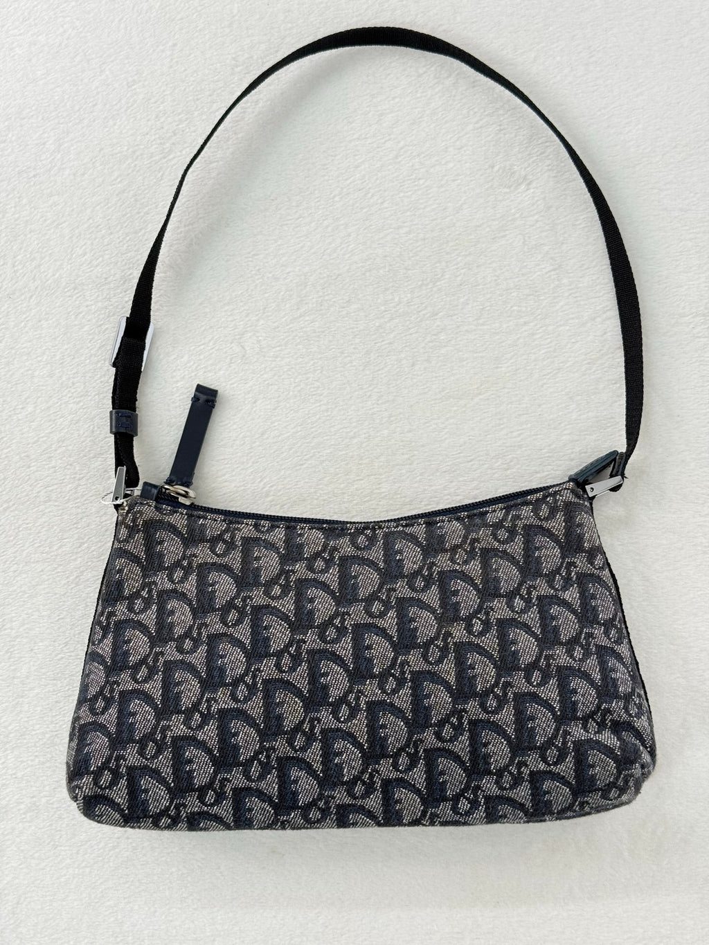 DIOR D'oblique Denim Shoulder bag