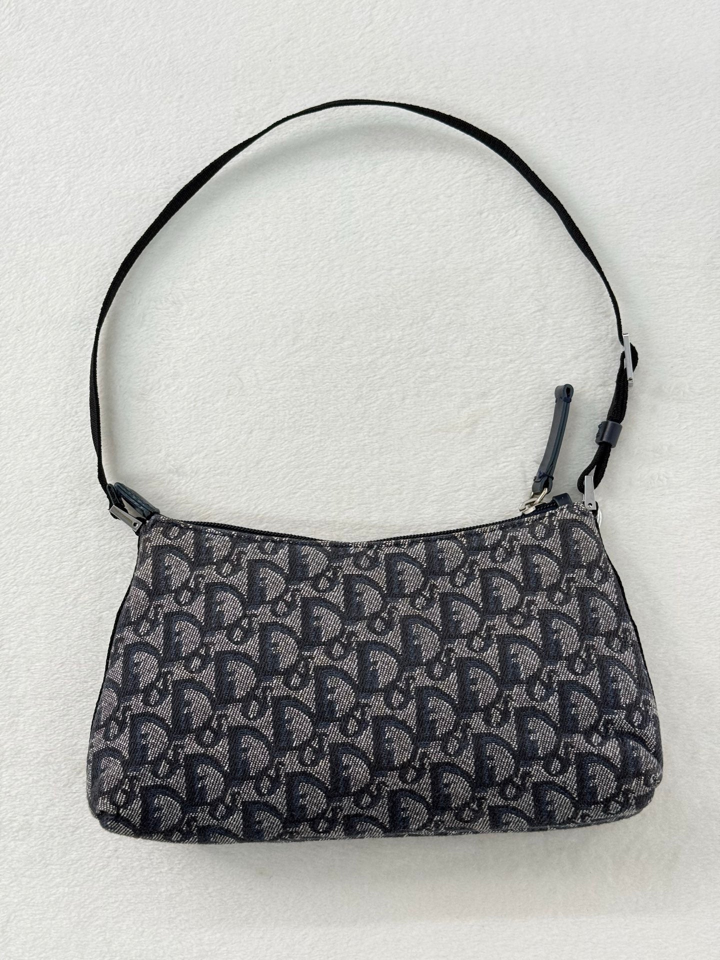 DIOR D'oblique Denim Shoulder bag