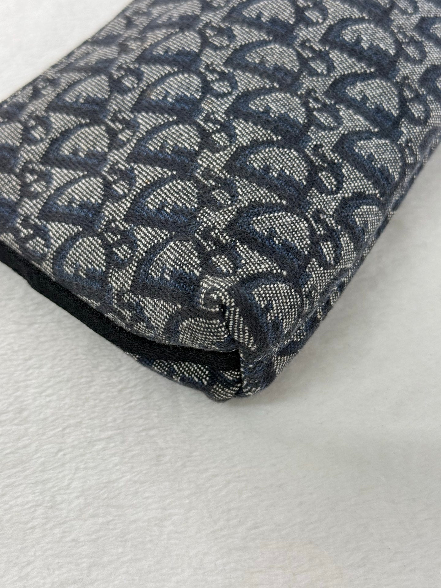 DIOR D'oblique Denim Shoulder bag