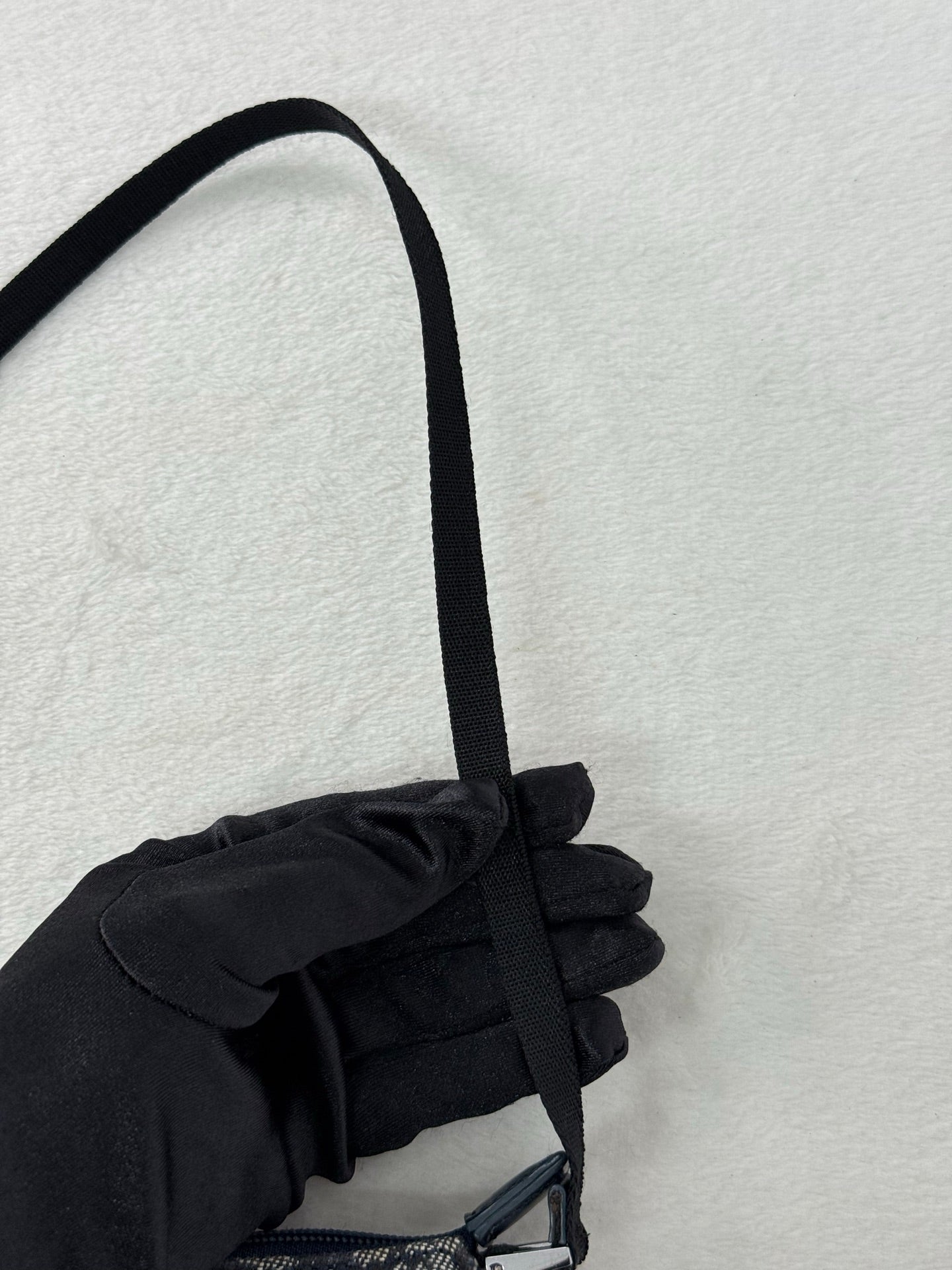 DIOR D'oblique Denim Shoulder bag