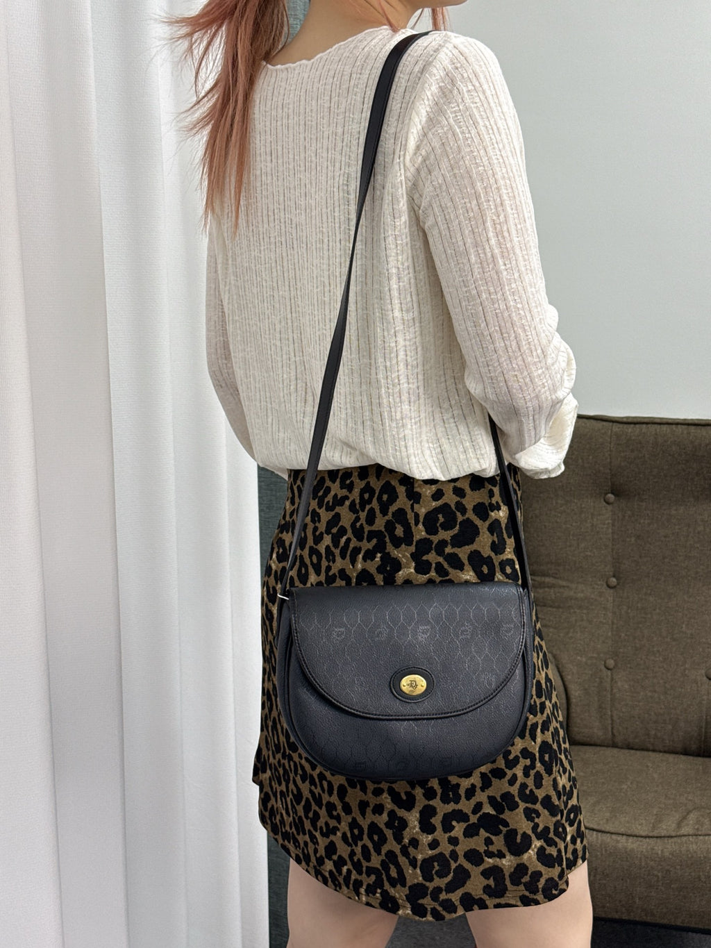 CHRISTIAN DIOR Cannage pattern Shoulderbag