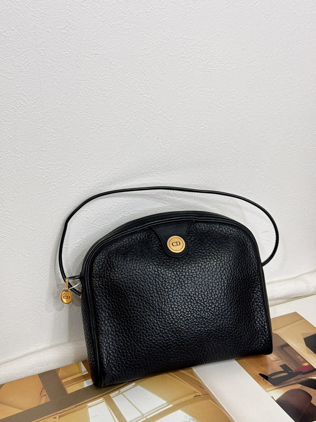 CHRISTIAN DIOR Cavier handbag