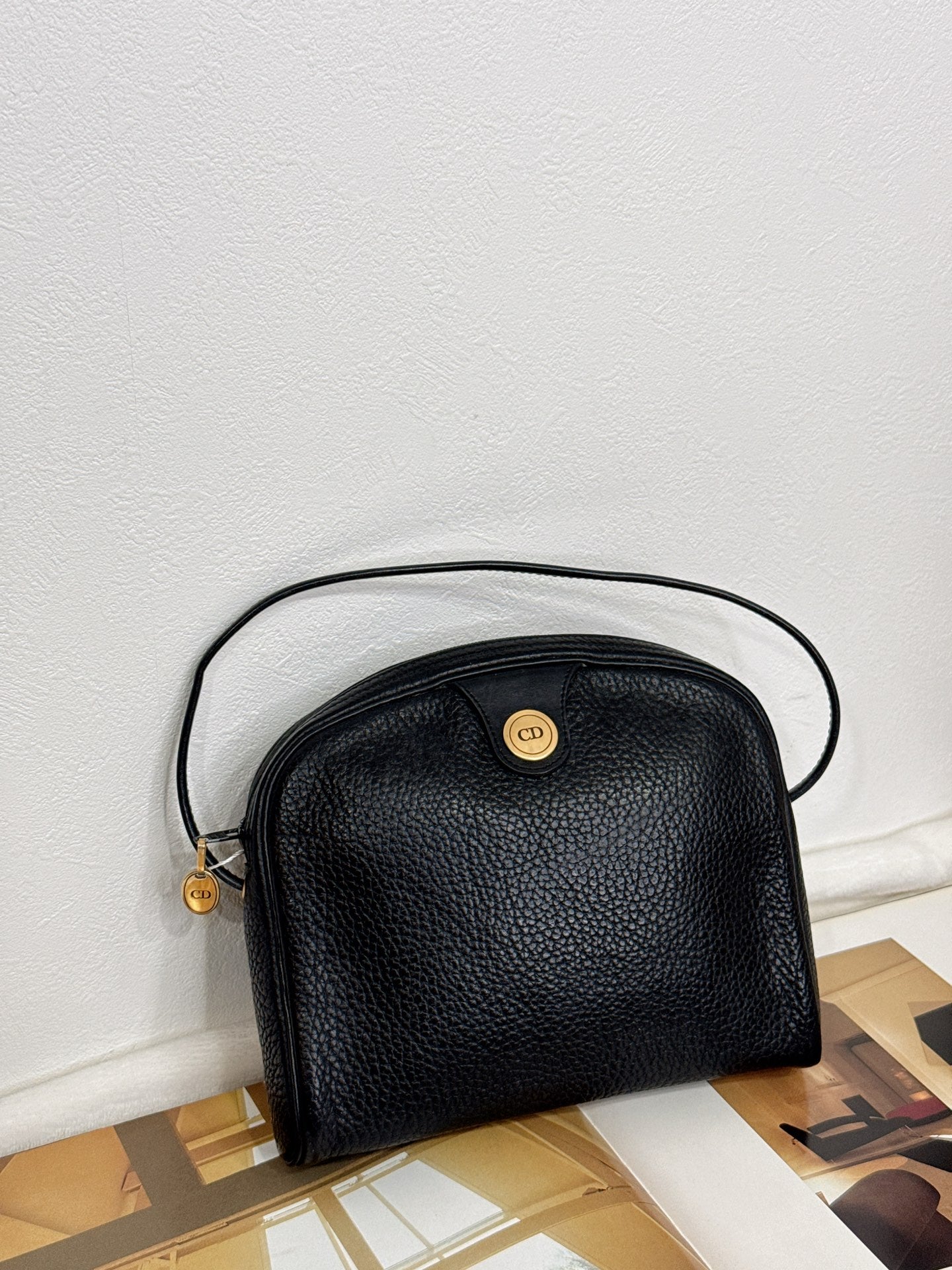 CHRISTIAN DIOR Cavier handbag