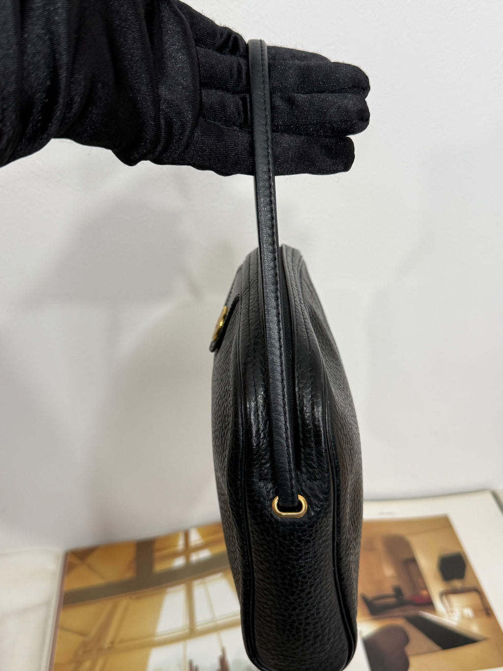 CHRISTIAN DIOR Cavier handbag