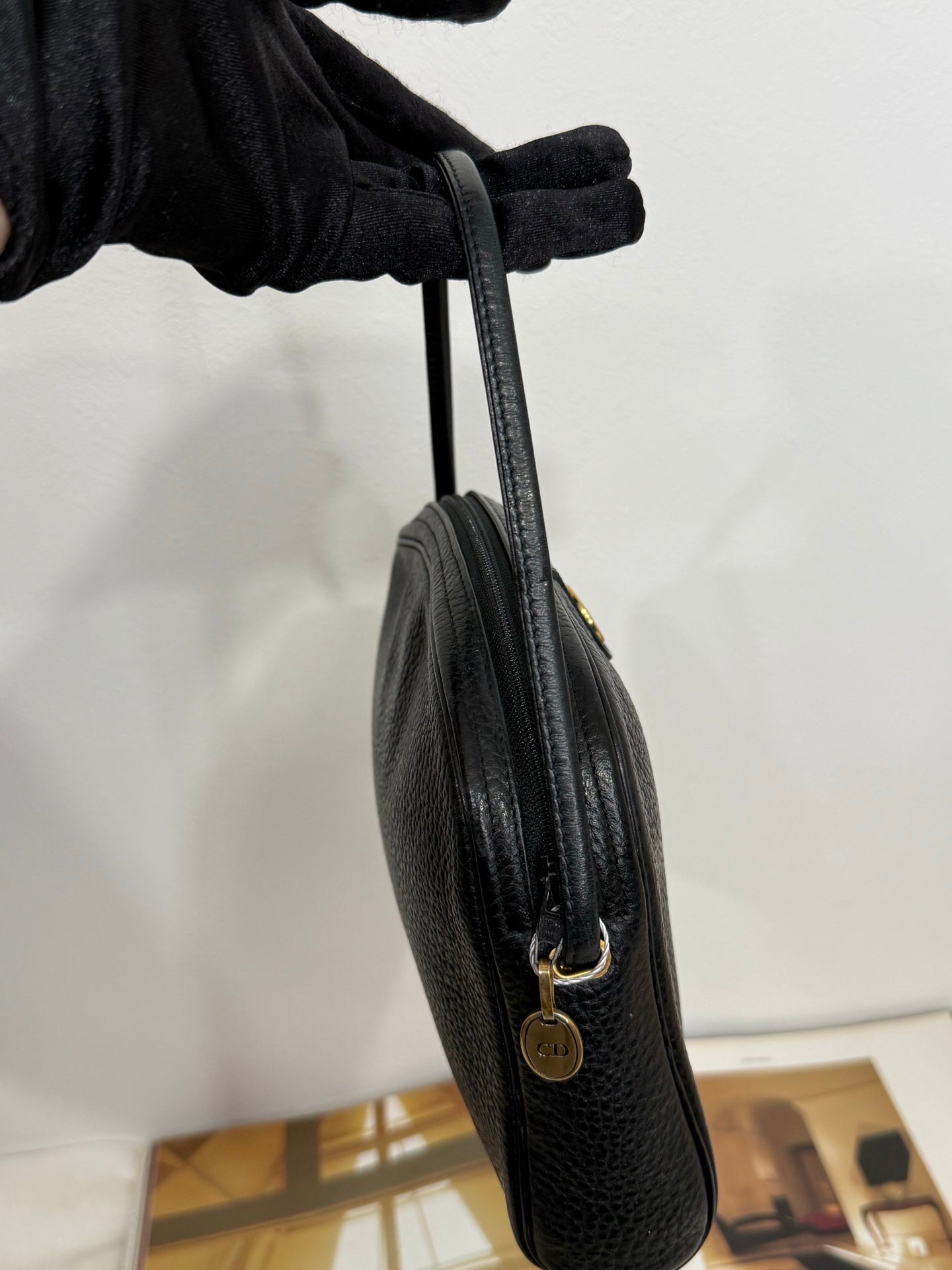CHRISTIAN DIOR Cavier handbag