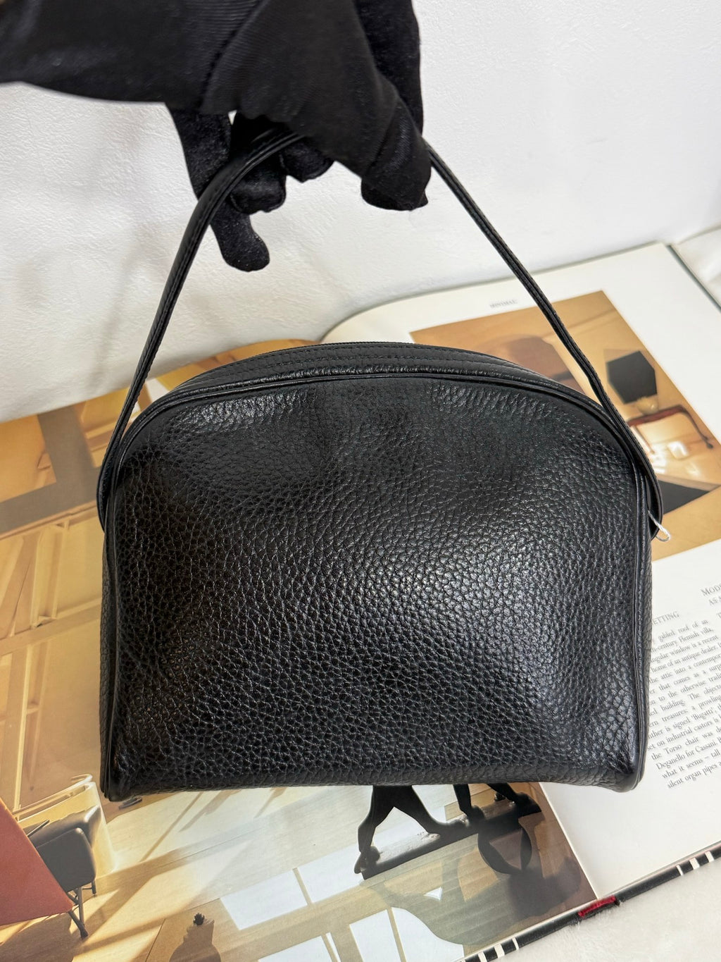 CHRISTIAN DIOR Cavier handbag
