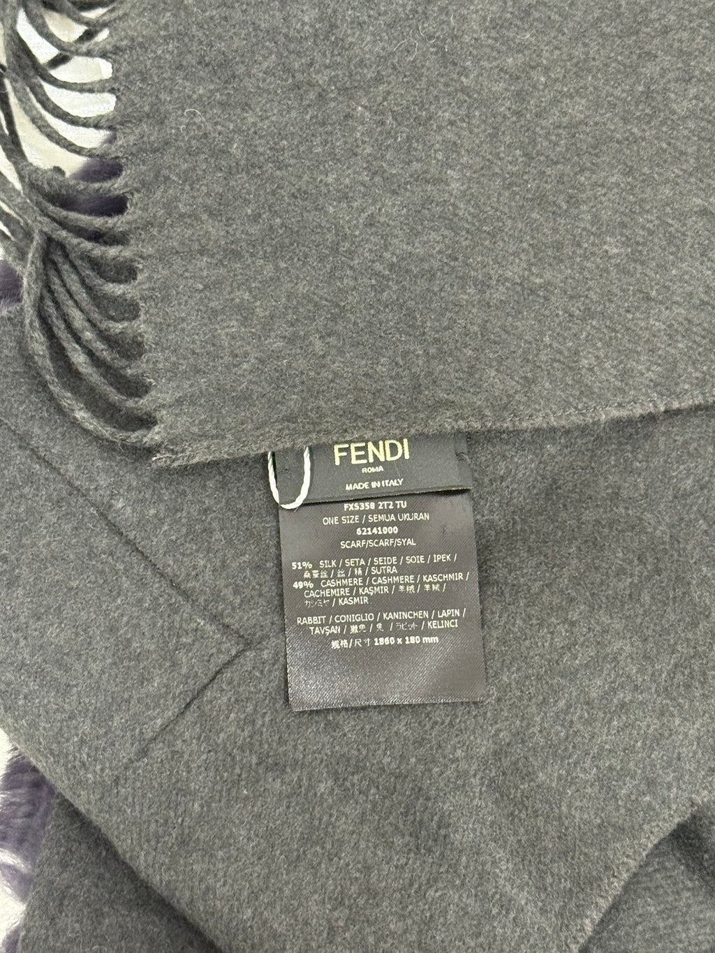 FENDI Wool Scarf