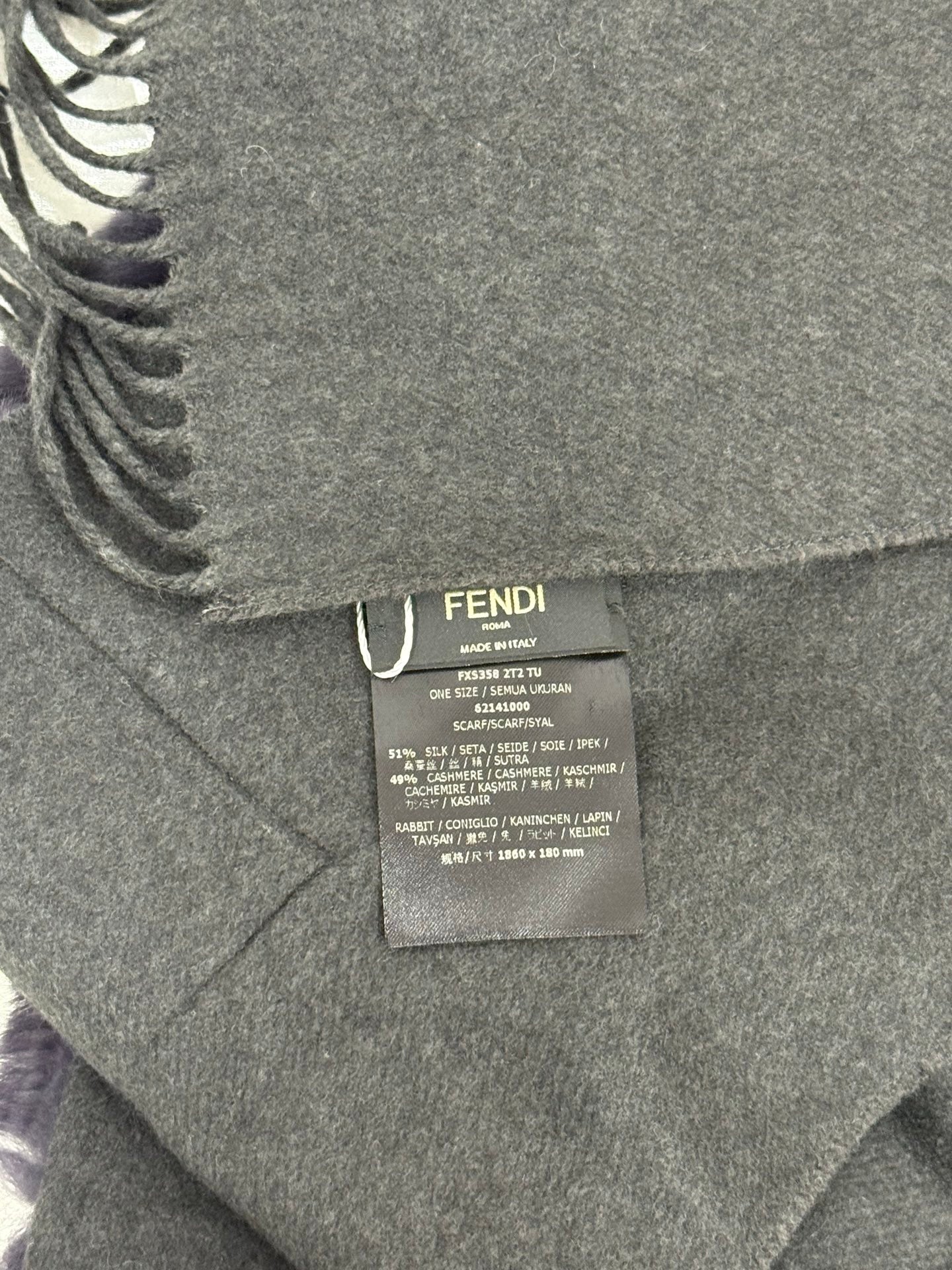 FENDI Wool Scarf