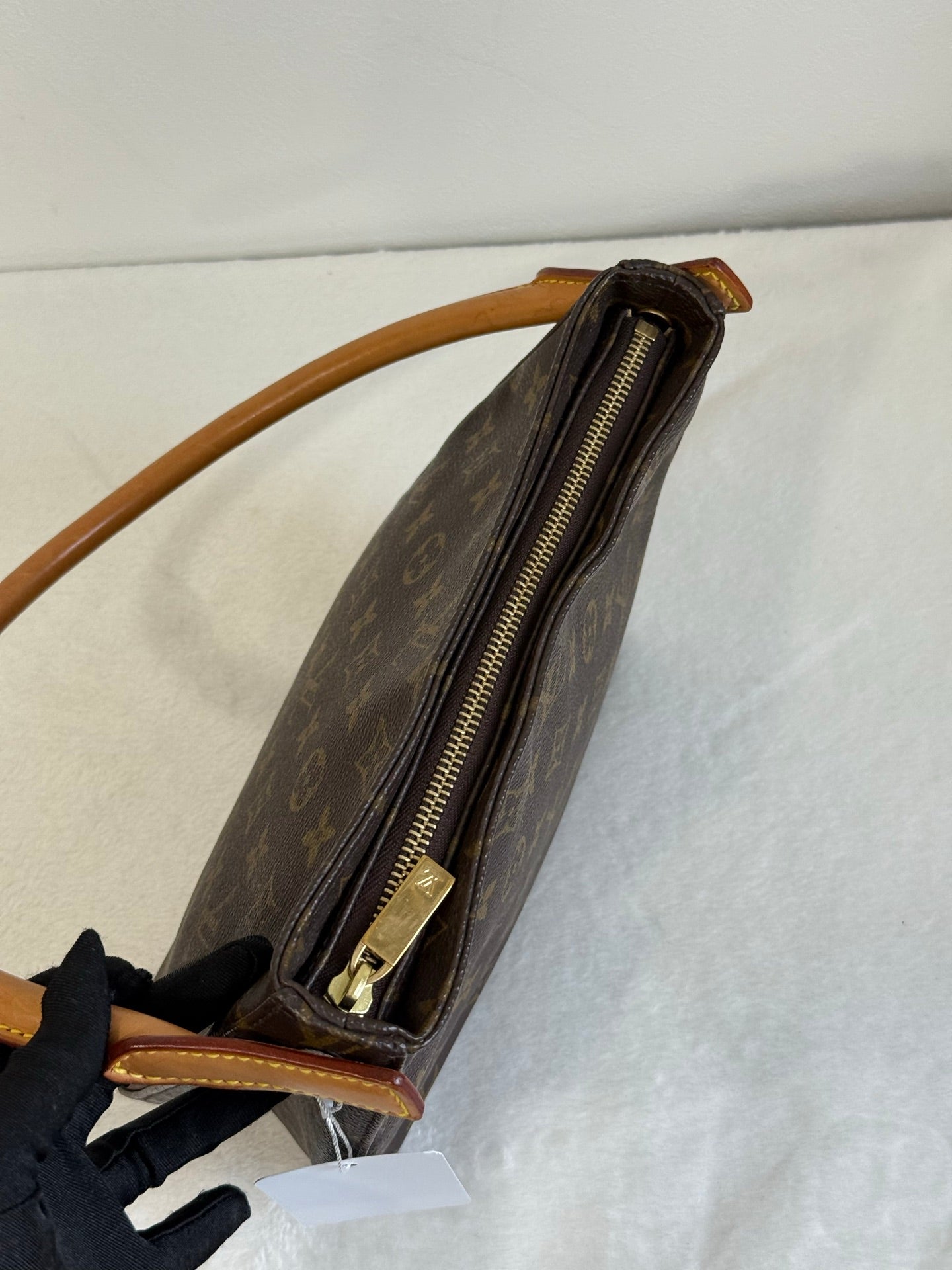 LOUIS VUITTON Monogram Looping  Medium Handbag