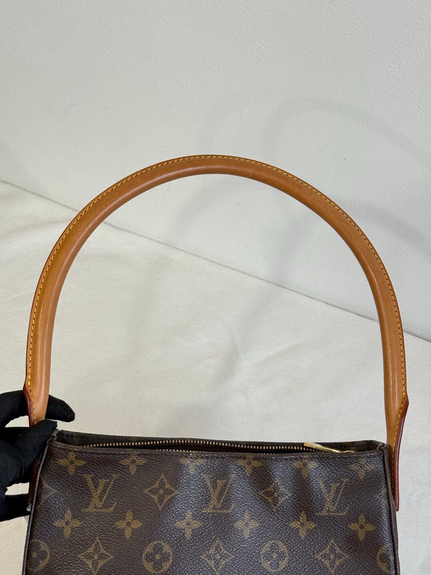 LOUIS VUITTON Monogram Looping  Medium Handbag