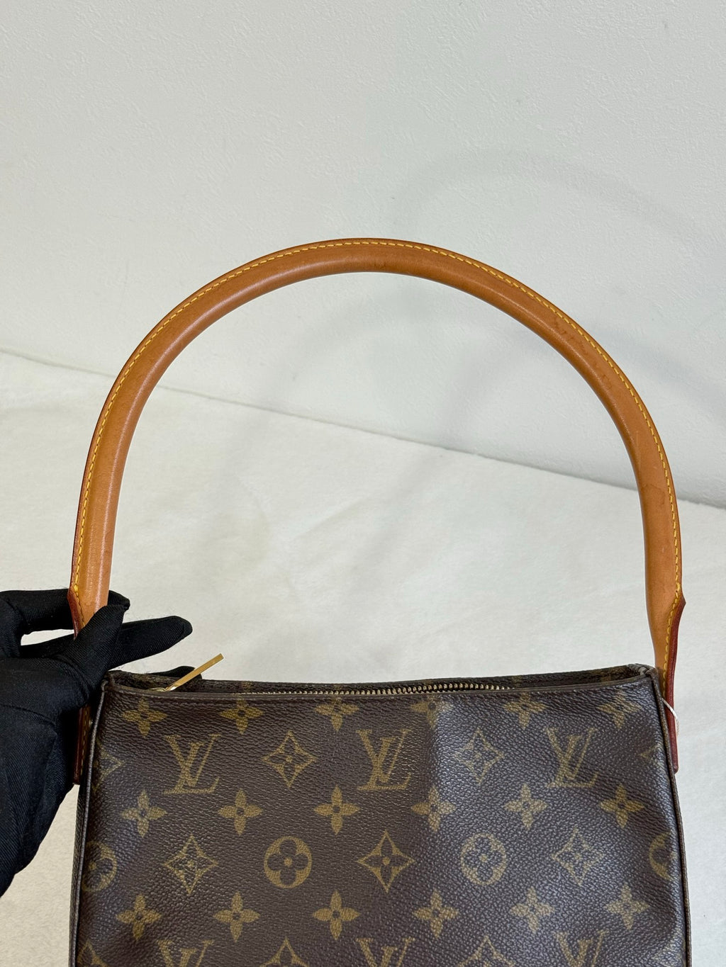 LOUIS VUITTON Monogram Looping  Medium Handbag