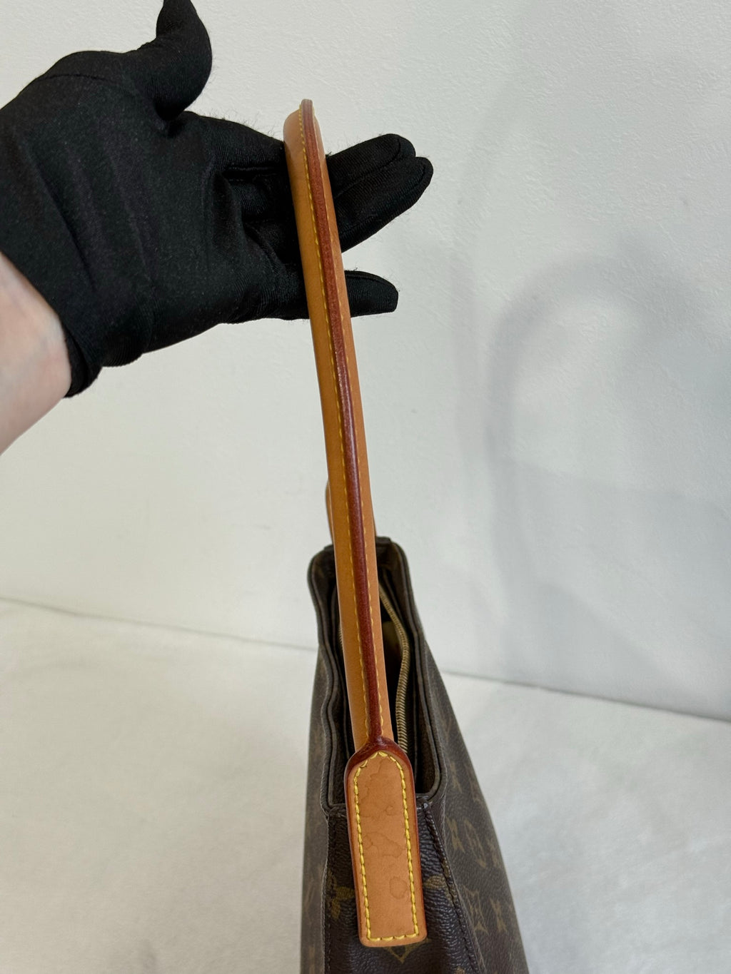 LOUIS VUITTON Monogram Looping  Medium Handbag