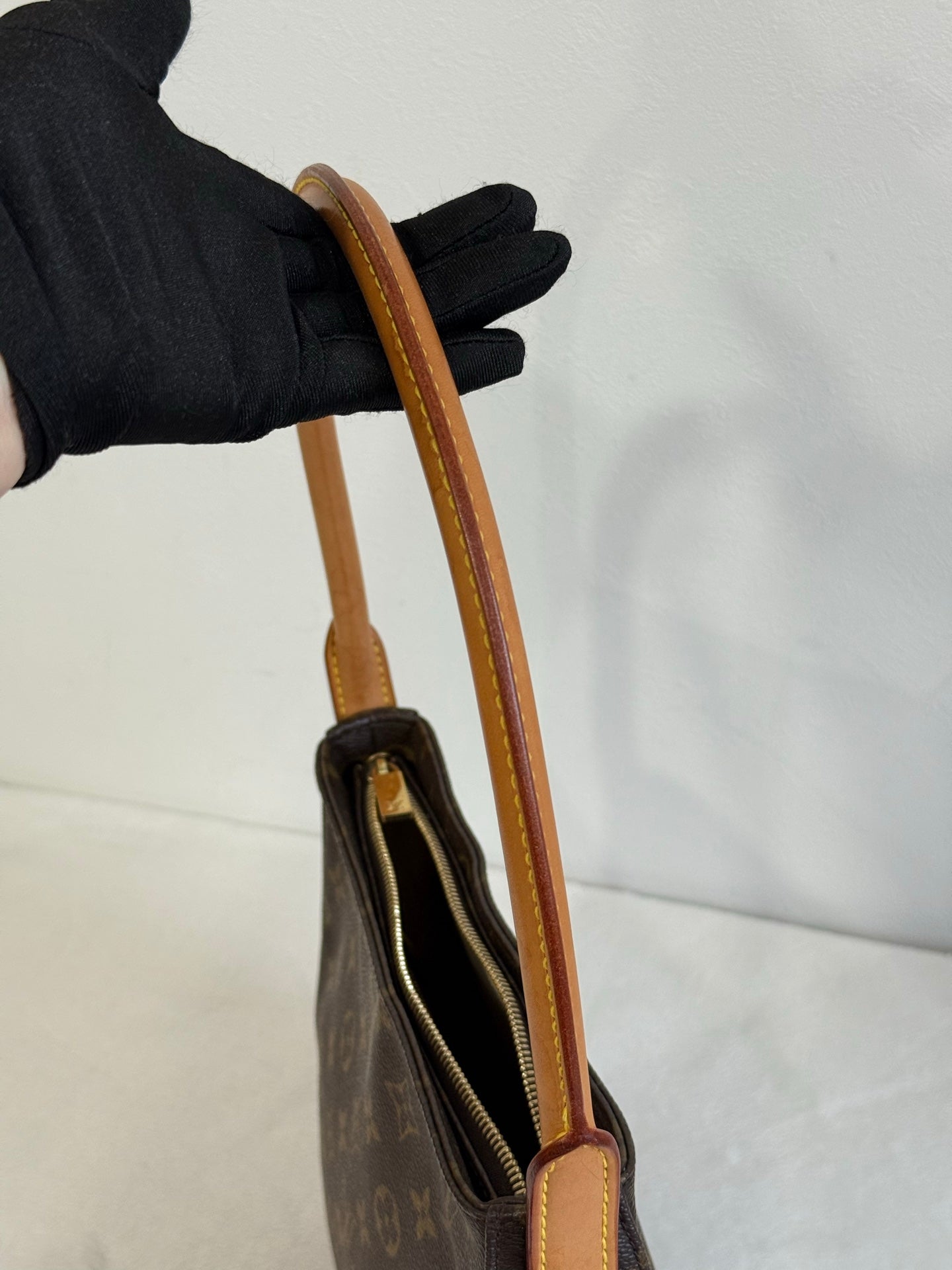 LOUIS VUITTON Monogram Looping  Medium Handbag