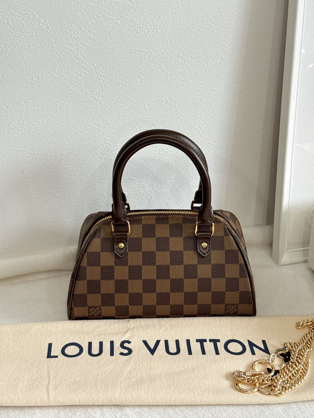 LOUIS VUITTON Damier Mini Handbag