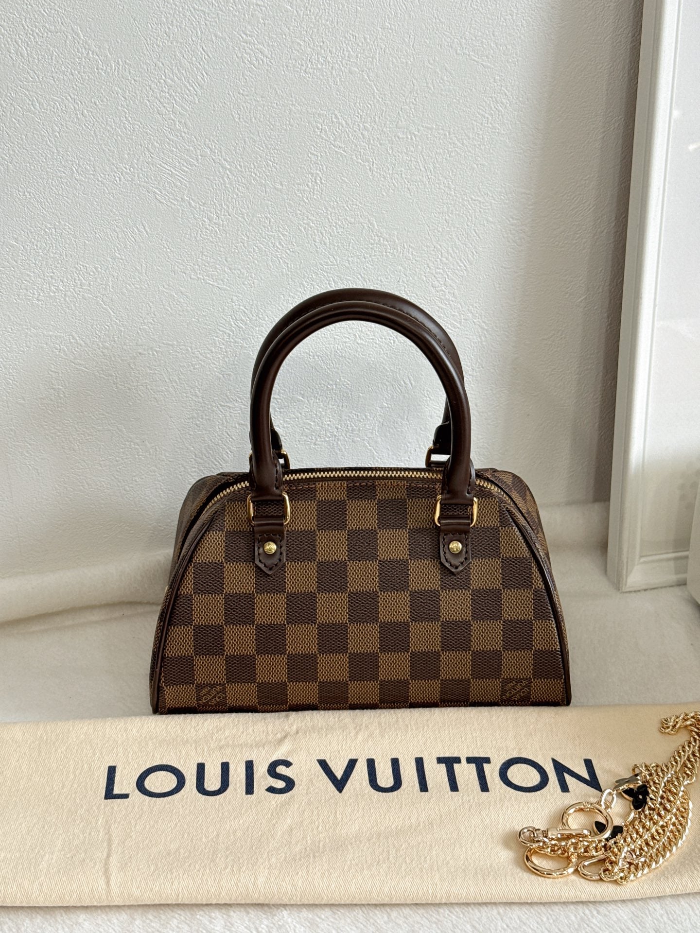 LOUIS VUITTON Damier Mini Handbag