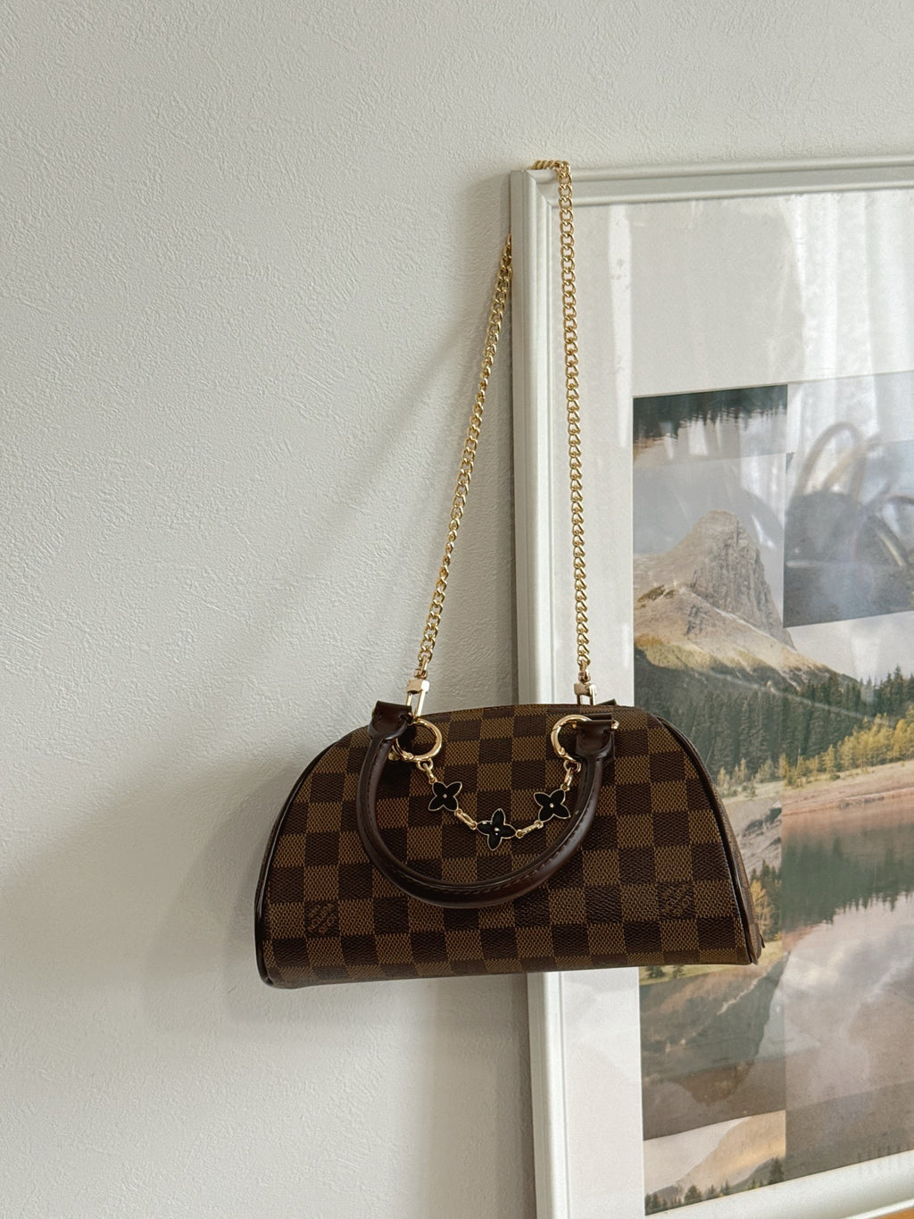 LOUIS VUITTON Damier Mini Handbag