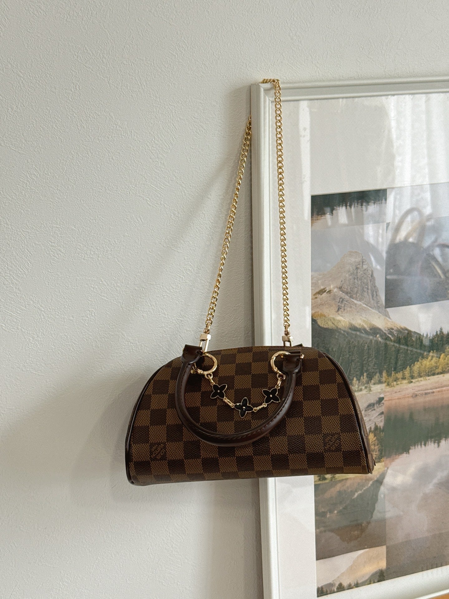 LOUIS VUITTON Damier Mini Handbag