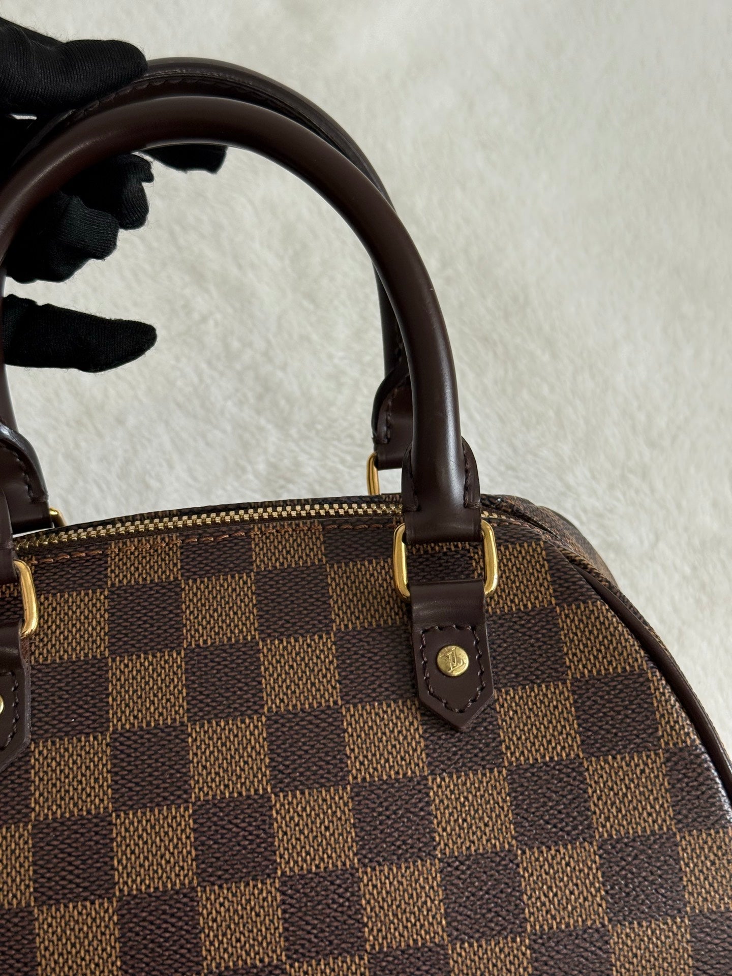 LOUIS VUITTON Damier Mini Handbag
