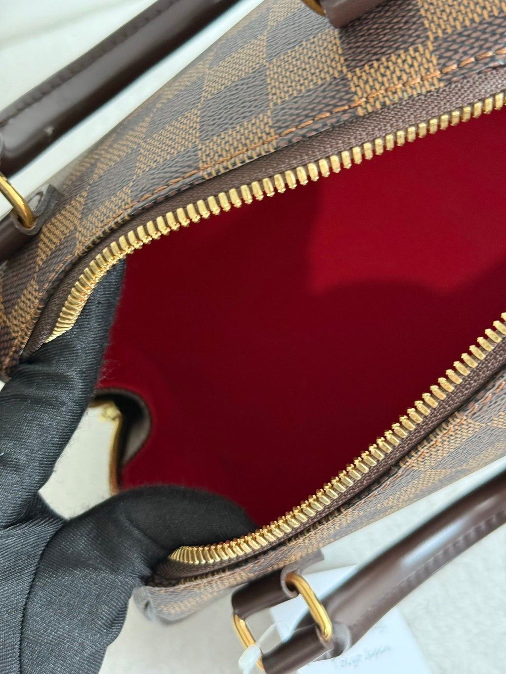LOUIS VUITTON Damier Mini Handbag