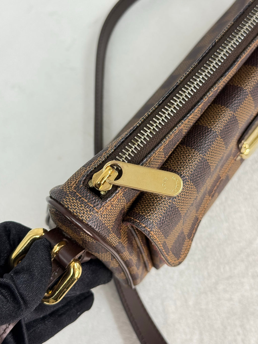 LOUIS VUITTON Damier Shoulder bag (Ebene  Ravello)