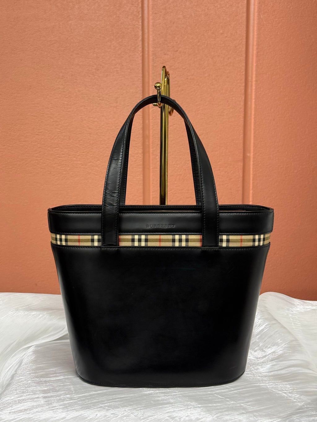 BURBERRY Genuine Tote Handbag
