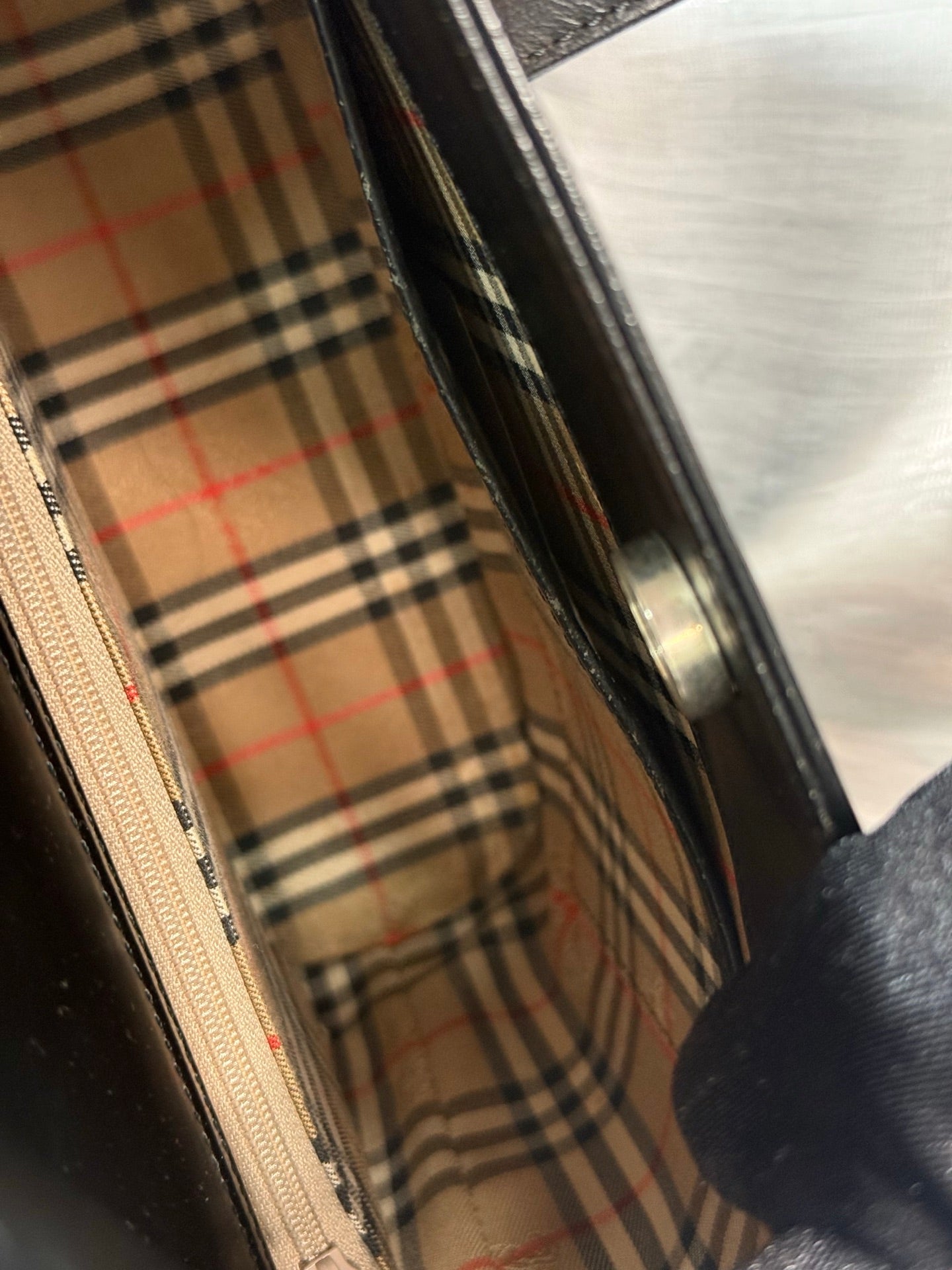 BURBERRY Genuine Tote Handbag