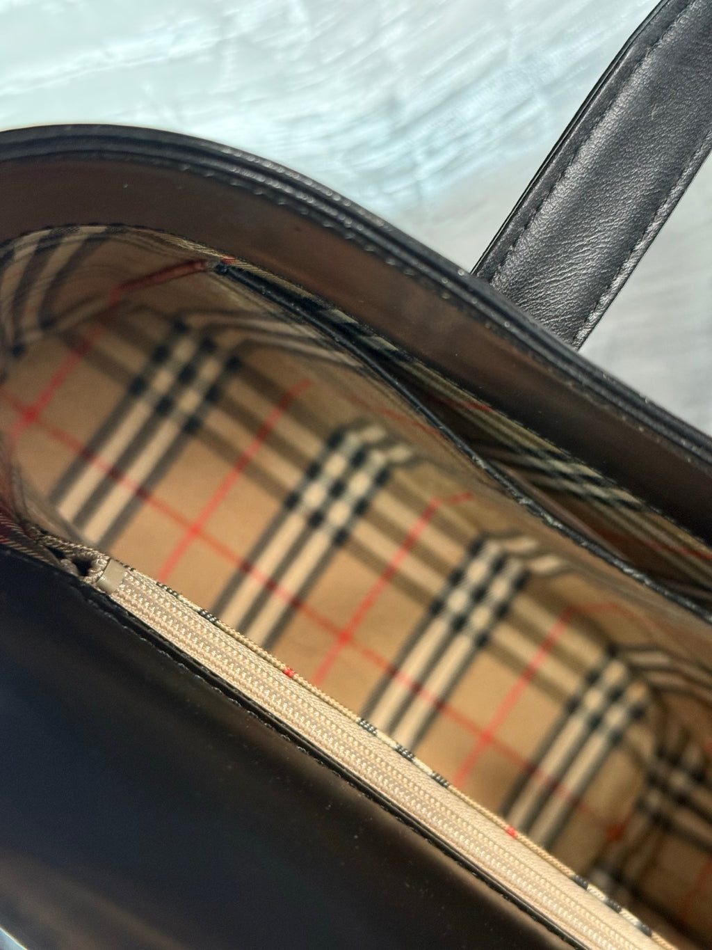 BURBERRY Genuine Tote Handbag