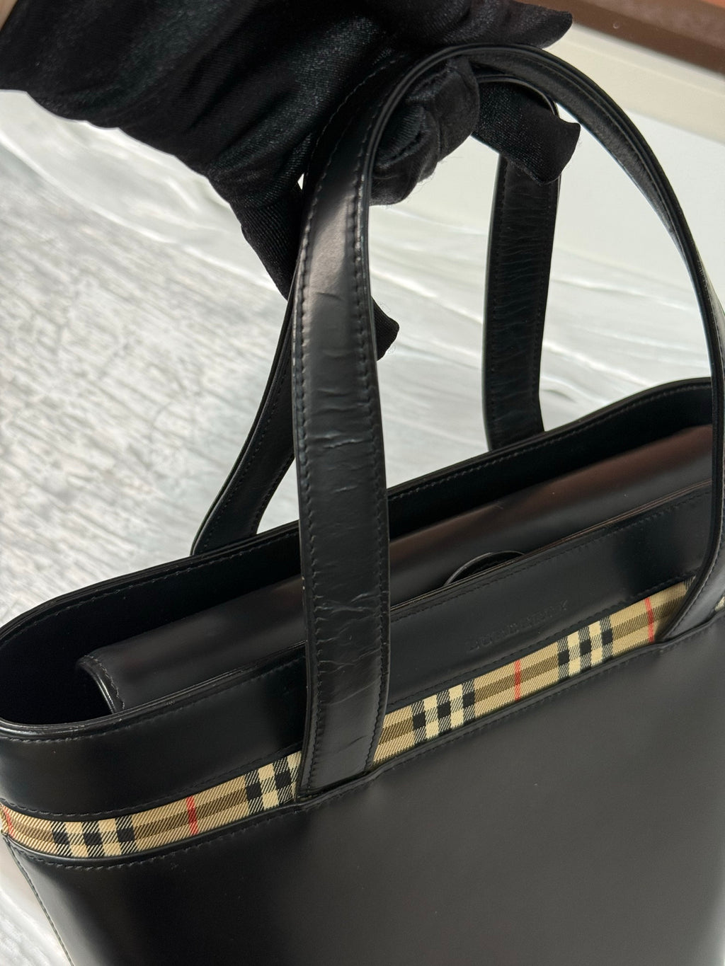 BURBERRY Genuine Tote Handbag