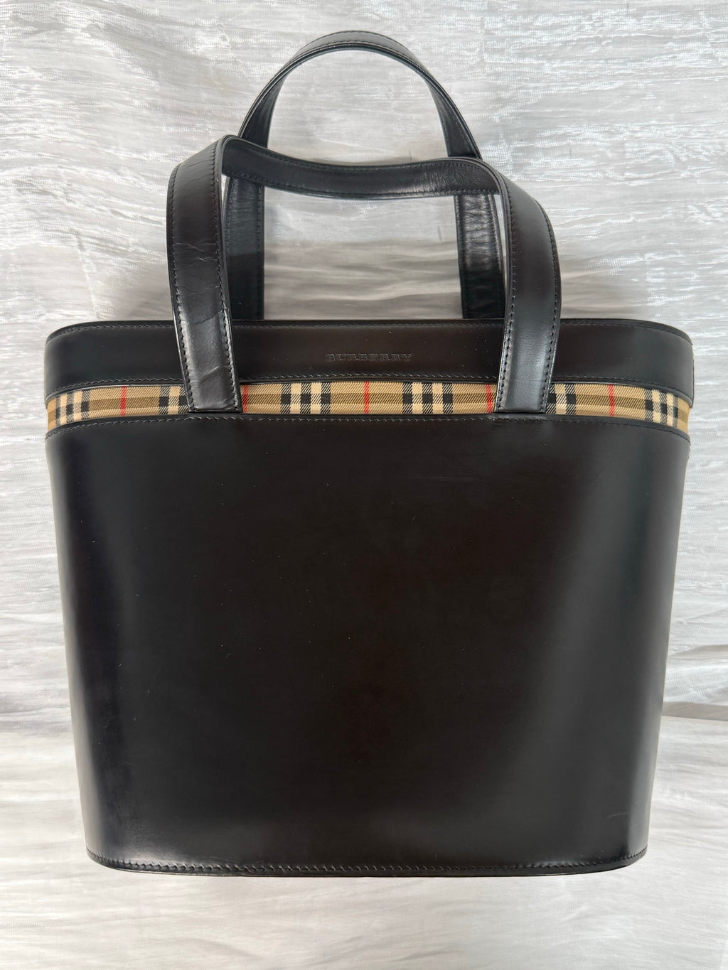 BURBERRY Genuine Tote Handbag