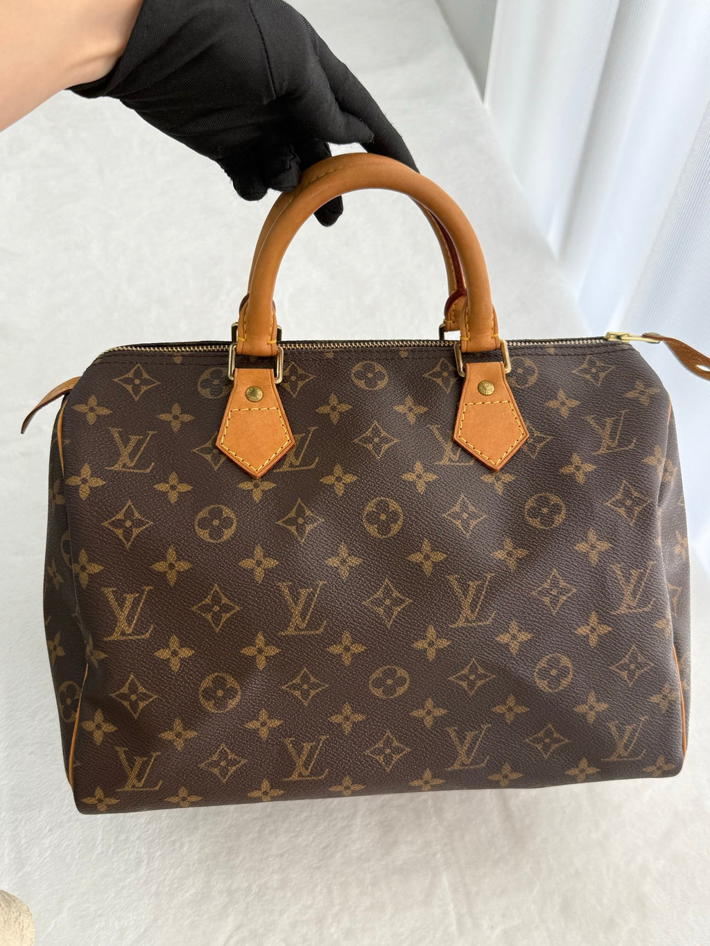 LOUIS VUITTON Monogram Speedy30 Handbag