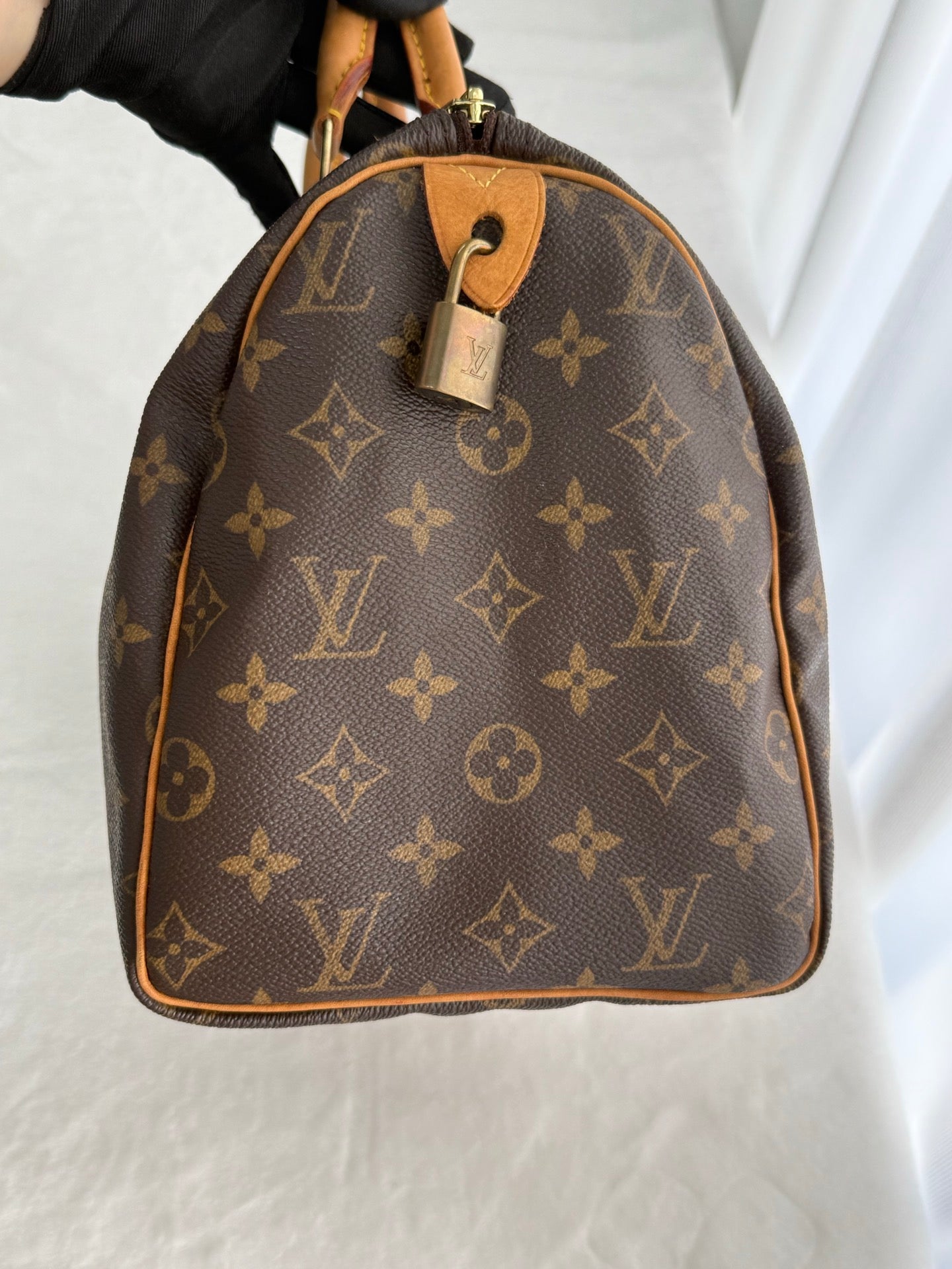 LOUIS VUITTON Monogram Speedy30 Handbag