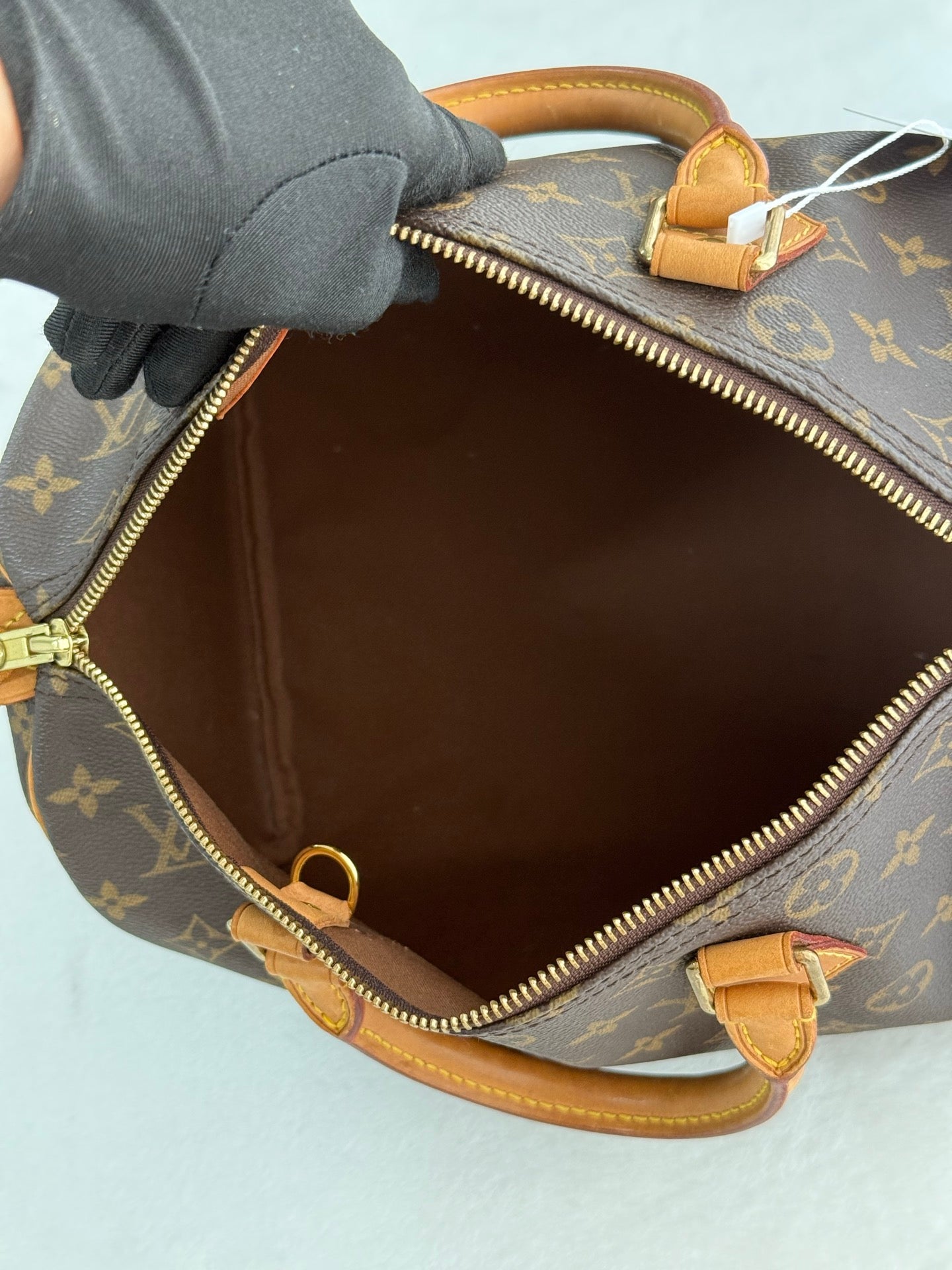 LOUIS VUITTON Monogram Speedy30 Handbag