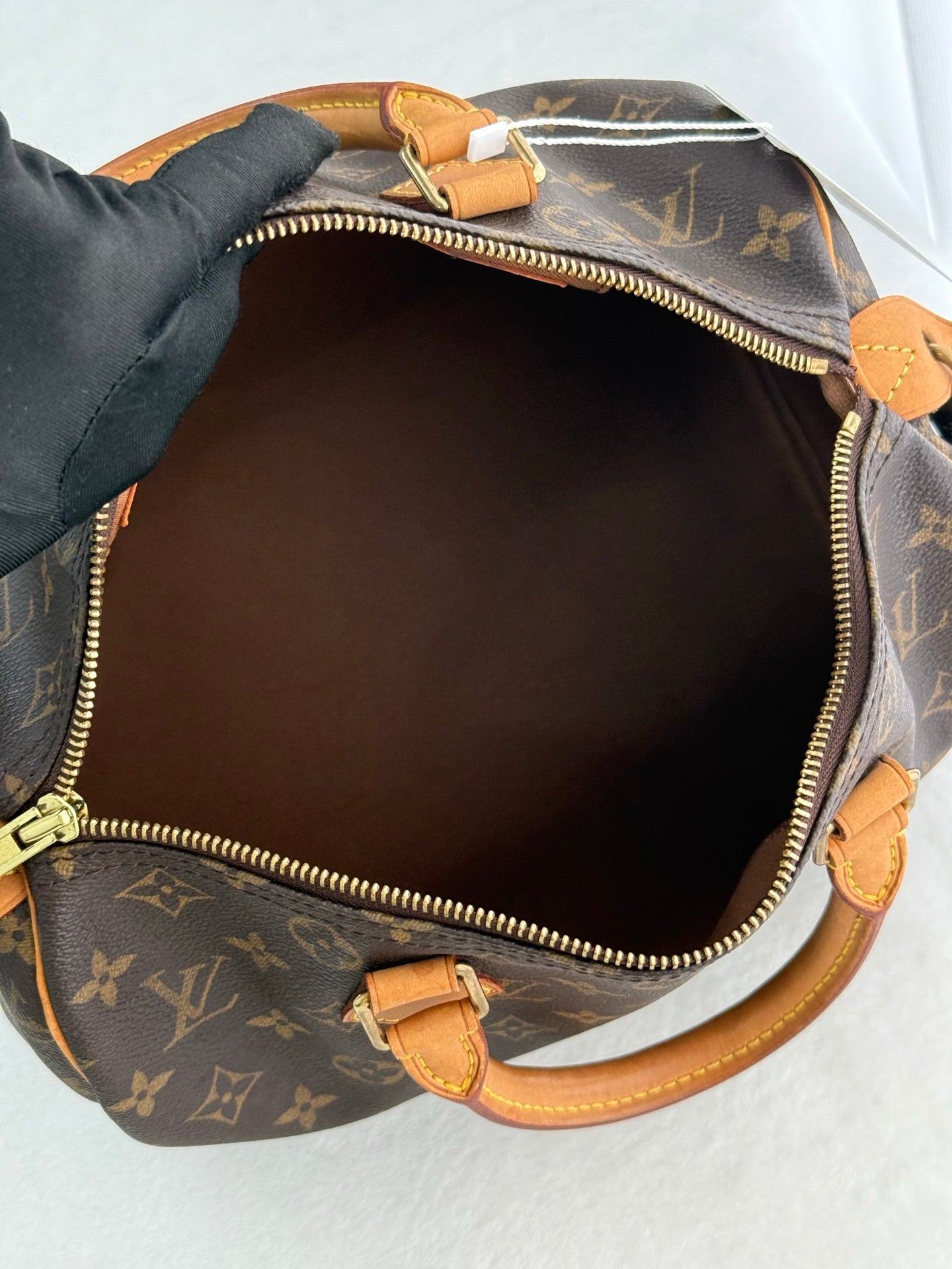 LOUIS VUITTON Monogram Speedy30 Handbag