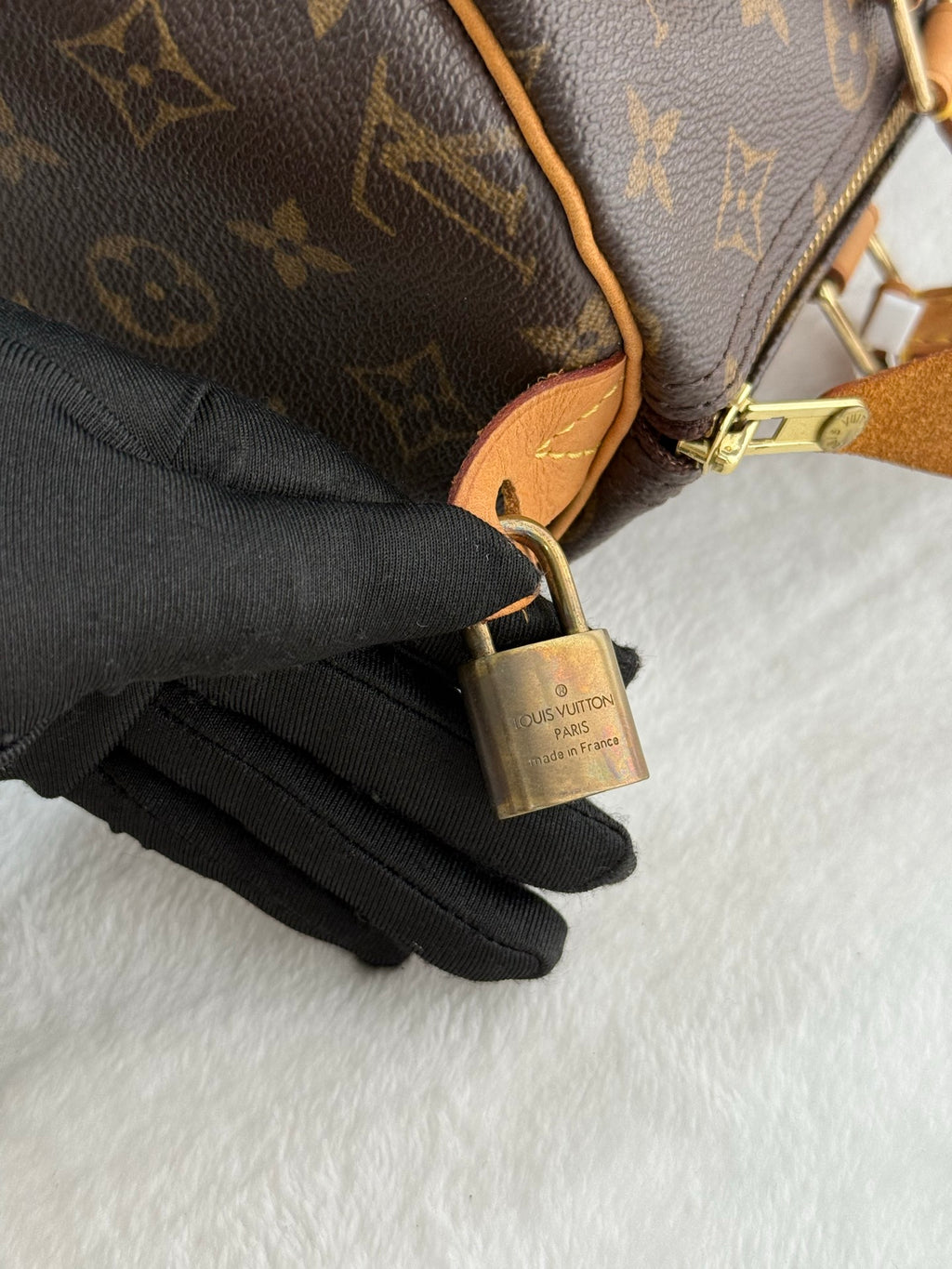 LOUIS VUITTON Monogram Speedy30 Handbag