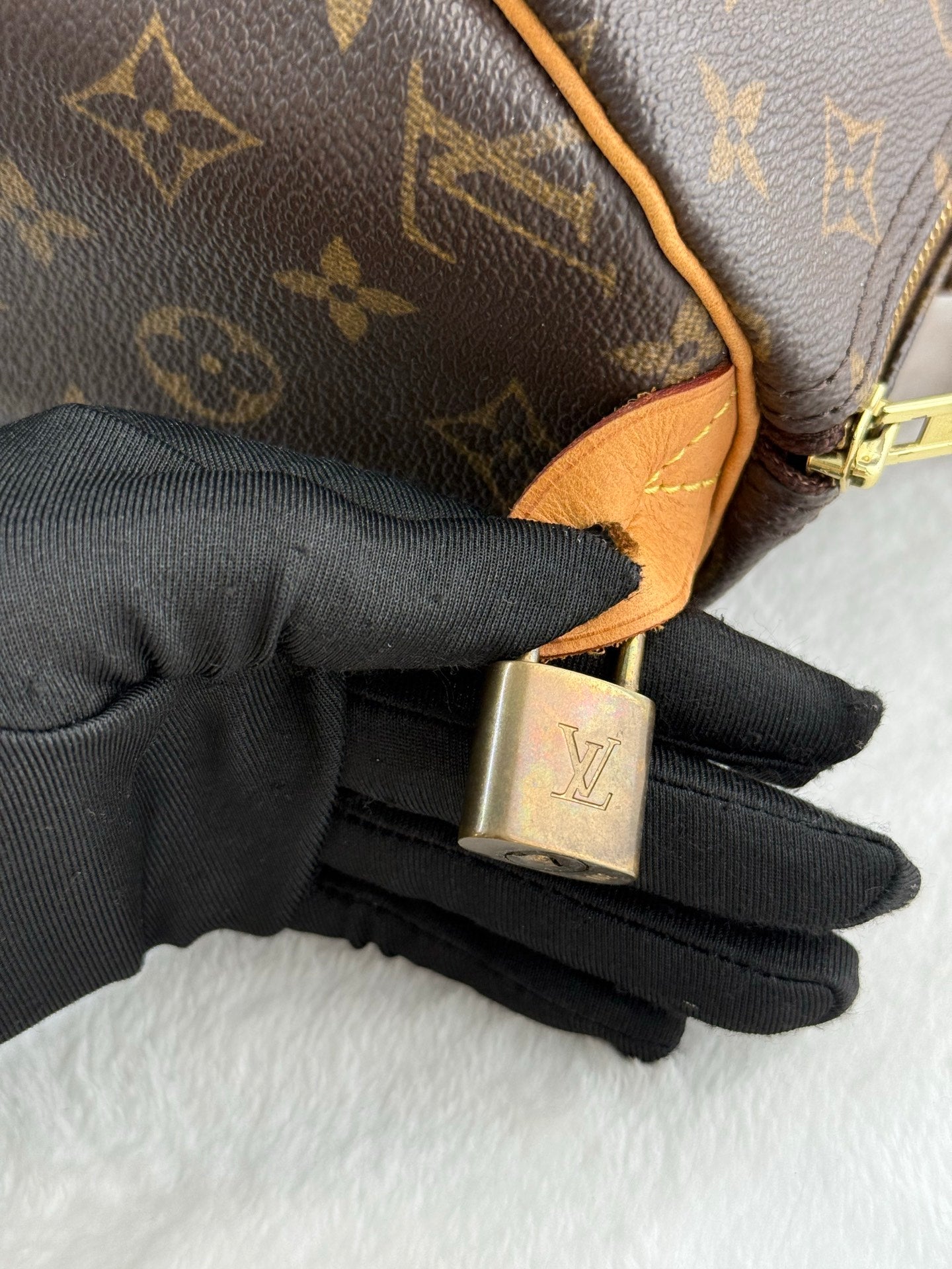 LOUIS VUITTON Monogram Speedy30 Handbag